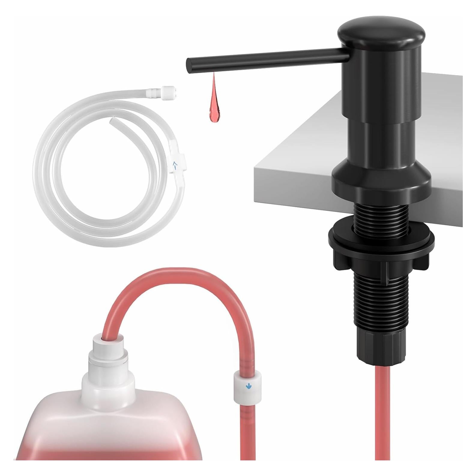 Dispensador de Jabón OHiHi para Fregadero con Tubo 119 cm