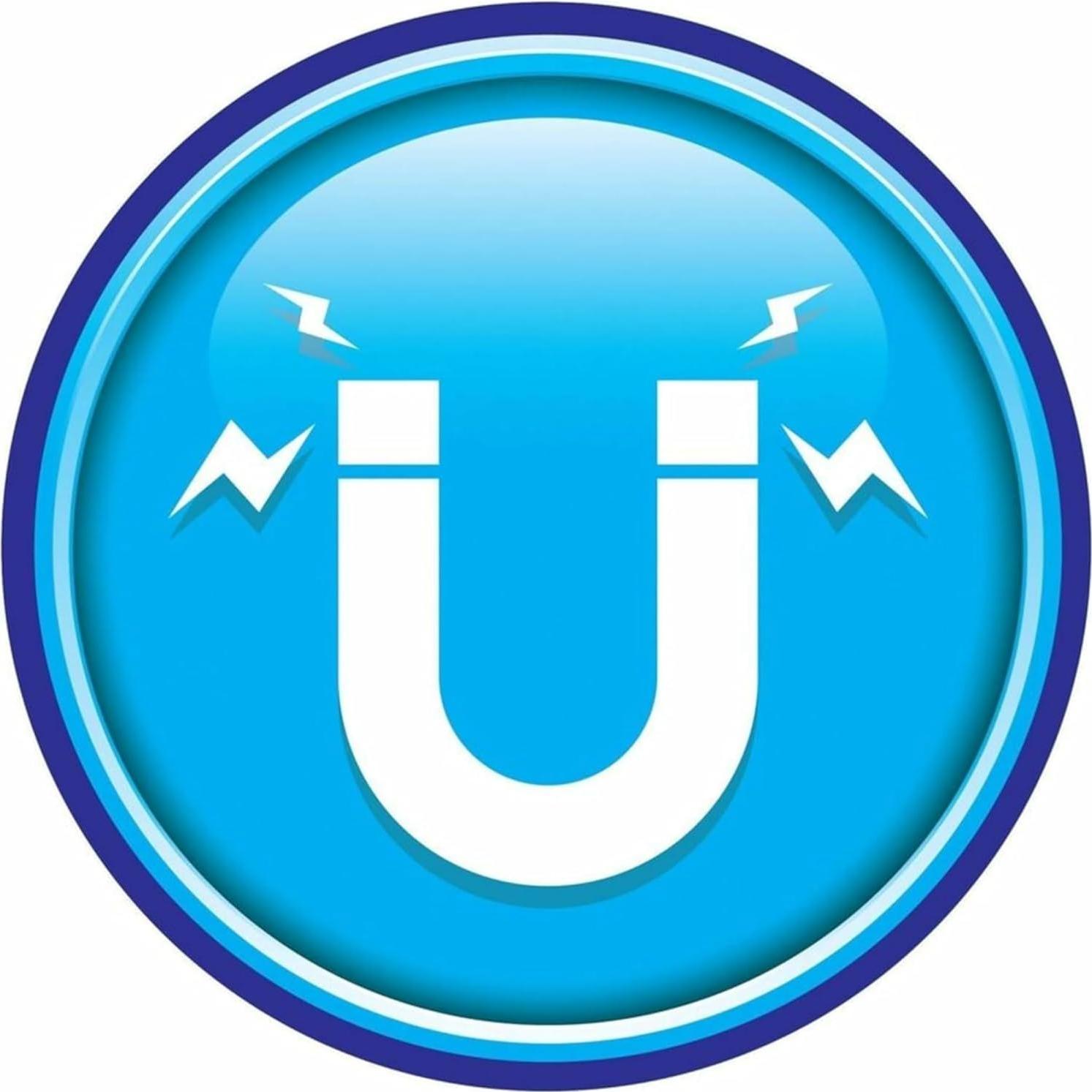 Personajes Magnéticos Quartet Helvetica 1" 128 Letras Blancas