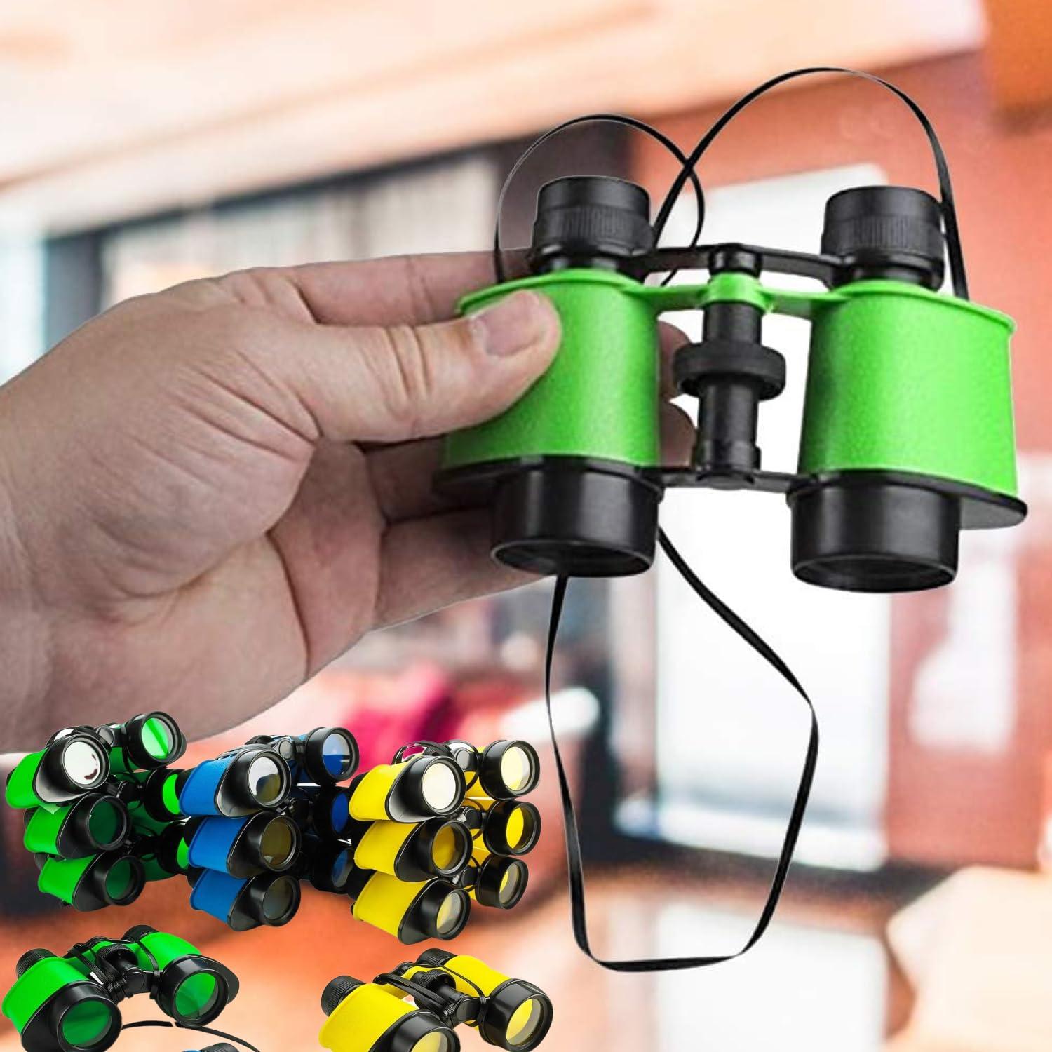 Binoculares para Niños Kicko - 8.9 x 12.7 cm - Paquete de 12