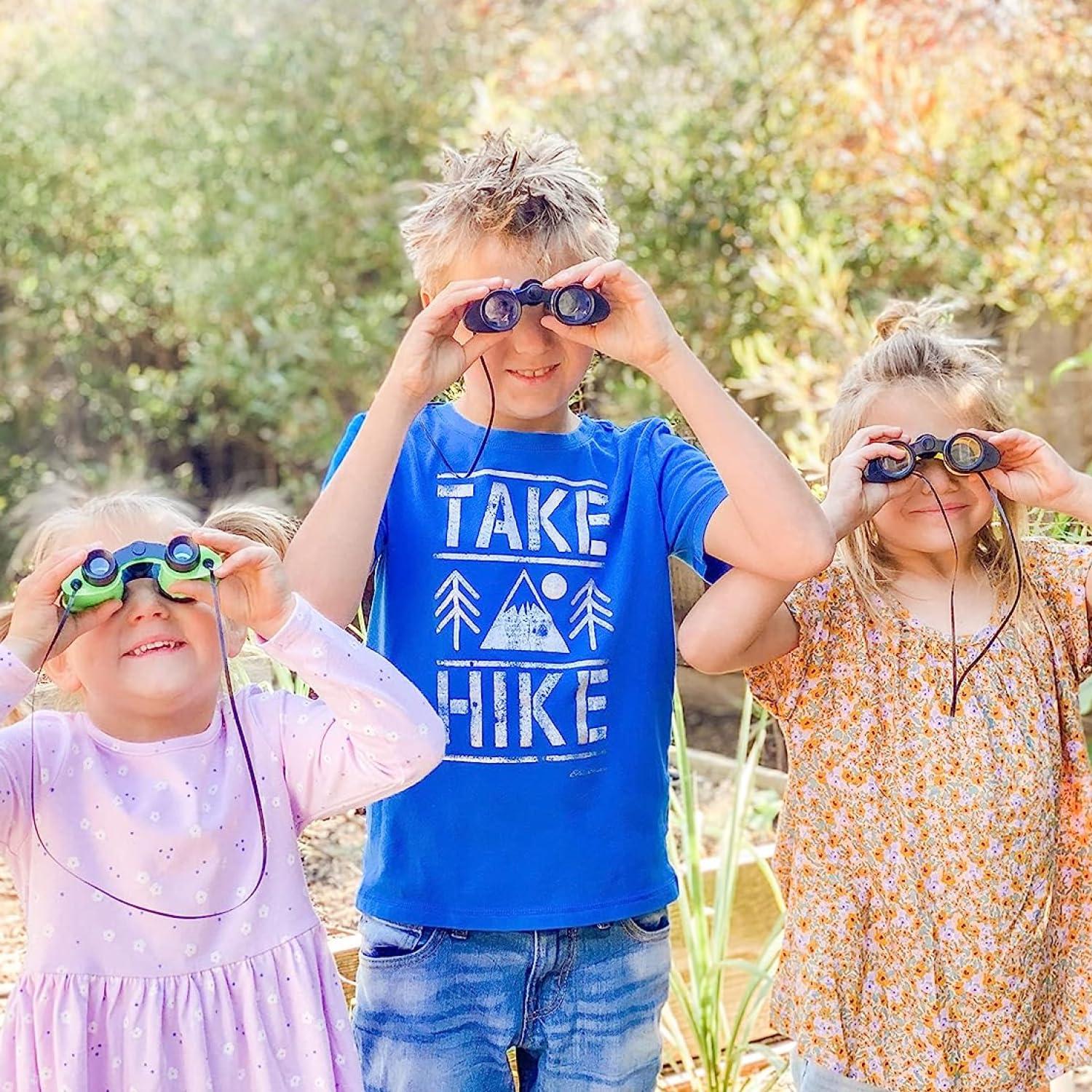 Binoculares para Niños Kicko - 8.9 x 12.7 cm - Paquete de 12