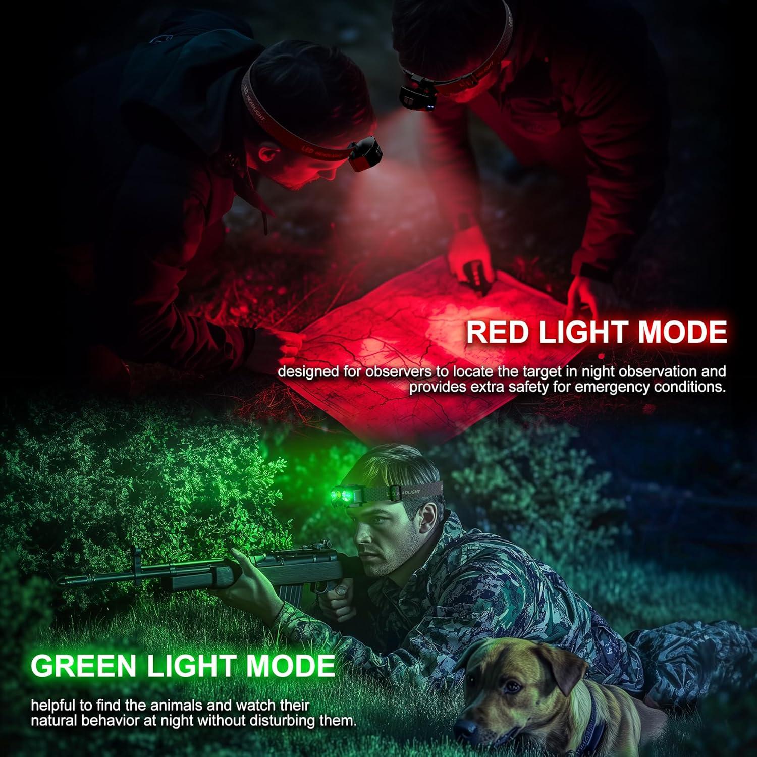 Linterna Frontal LED Favorlite 1400 Lúmenes 14 Modos