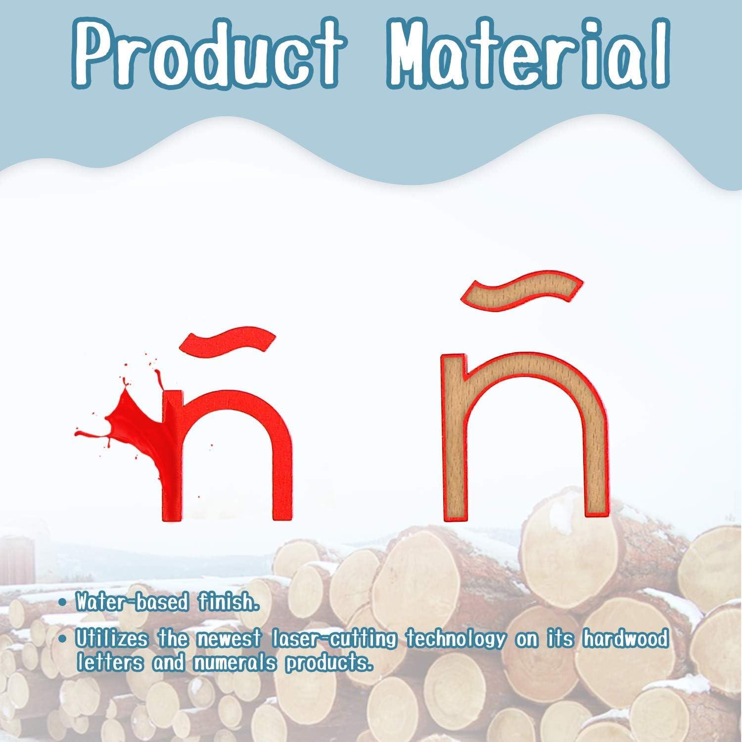 Juego Educativo Montessori Alfabeto Móvil MONTESSORI OUTLET