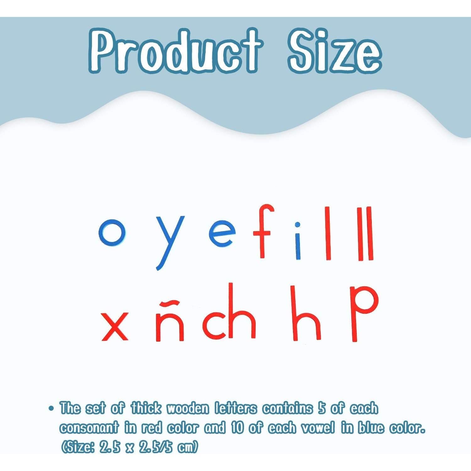 Juego Educativo Montessori Alfabeto Móvil MONTESSORI OUTLET