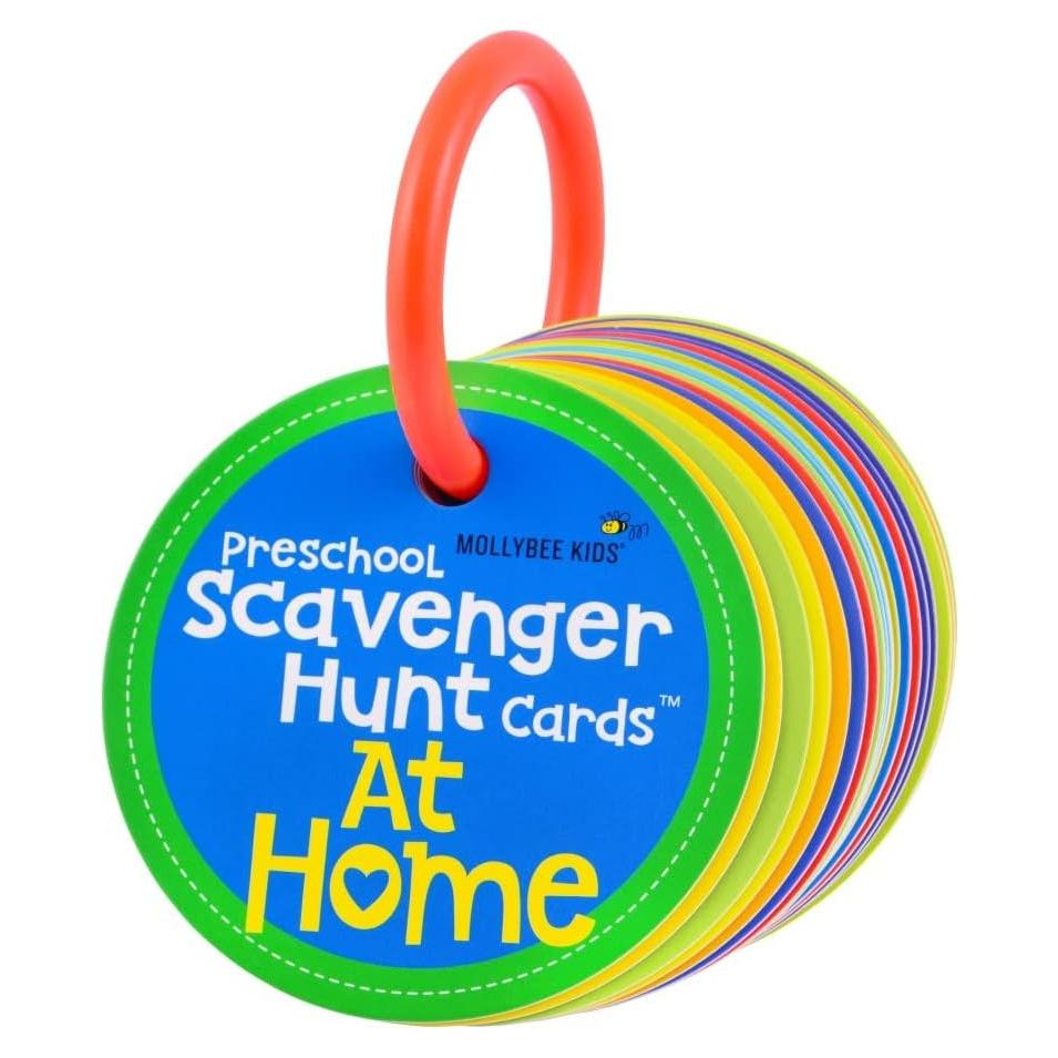 Tarjetas de Búsqueda del Tesoro Mollybee Kids - Preescolar 20 Piezas