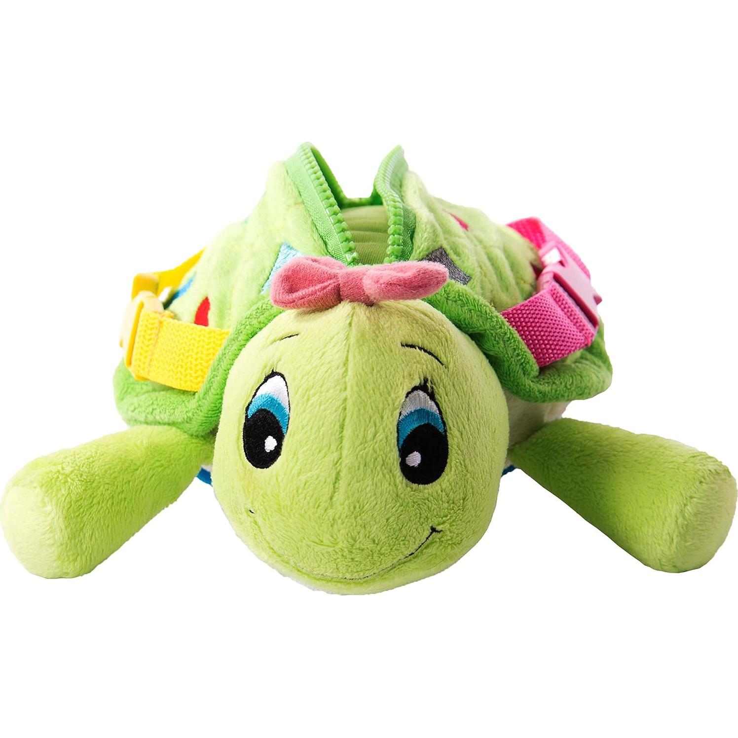 Juguete de Hebilla Tortuga Belle - Peluche Montessori 1-3 Años