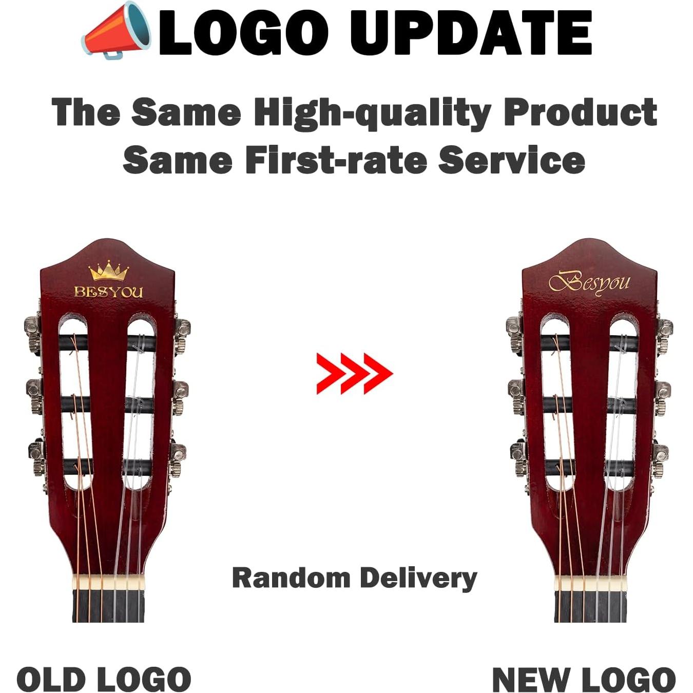 Guitarra acústica 30" negra para principiantes con kit