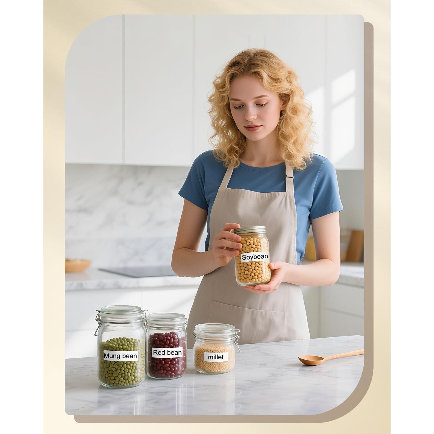 Cinta de Etiqueta Laminada Rocanza TZe-231 12mm Negra sobre Blanca 4-Pack