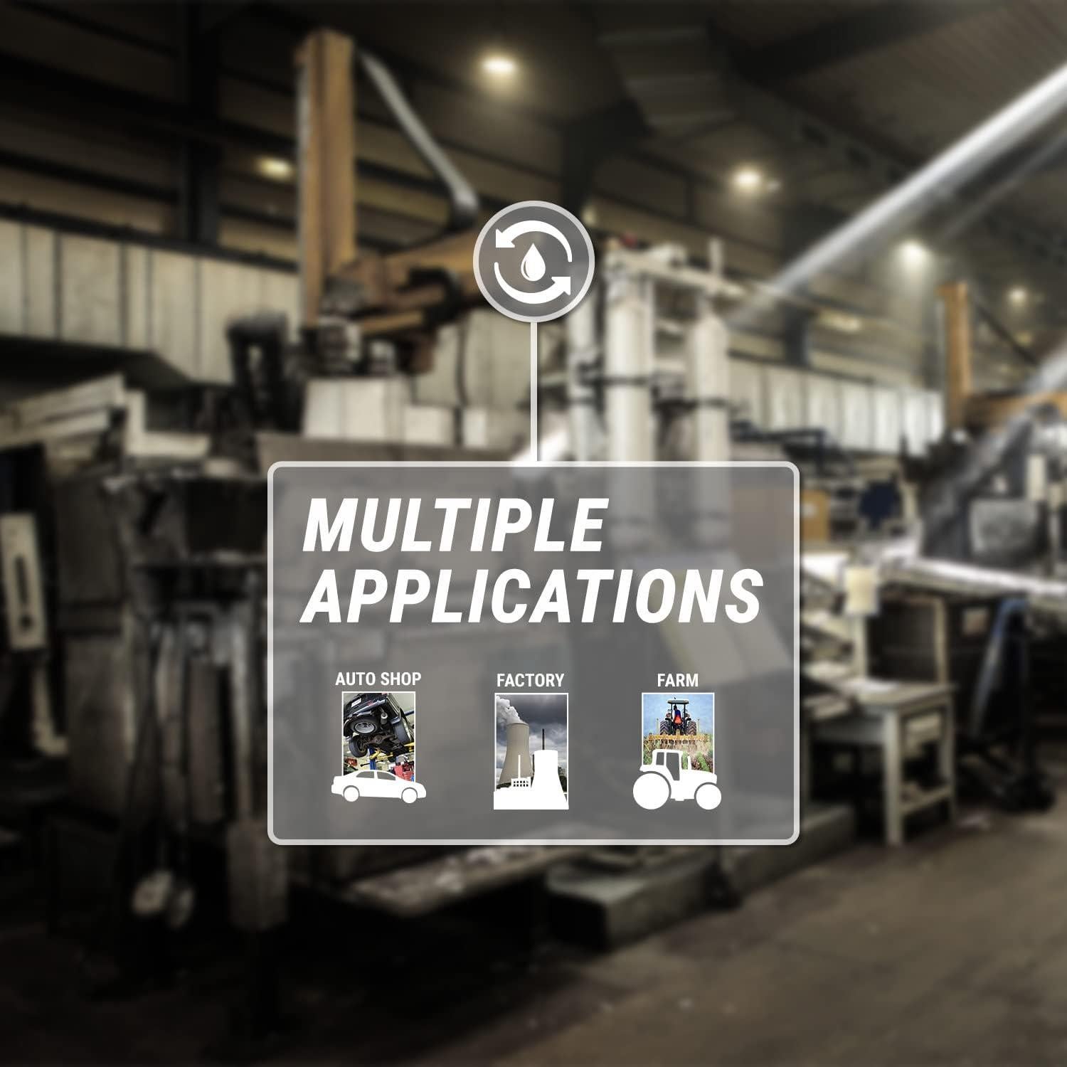 Bomba de Drum Rotativa TERA PUMP 37.85 L/min Hierro Fundido