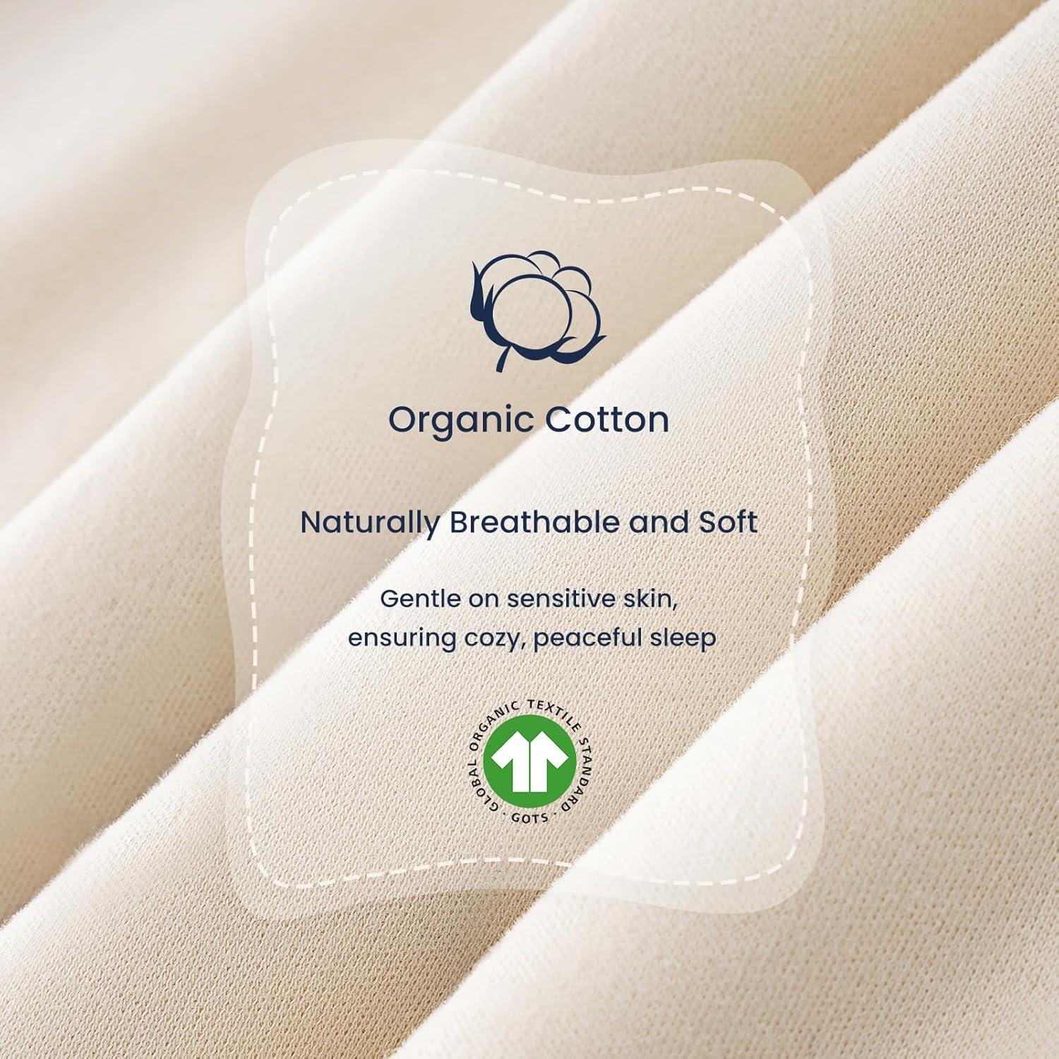 Saco de dormir unisex Kaiya Baby 1.0 Tog 3T-4T crema