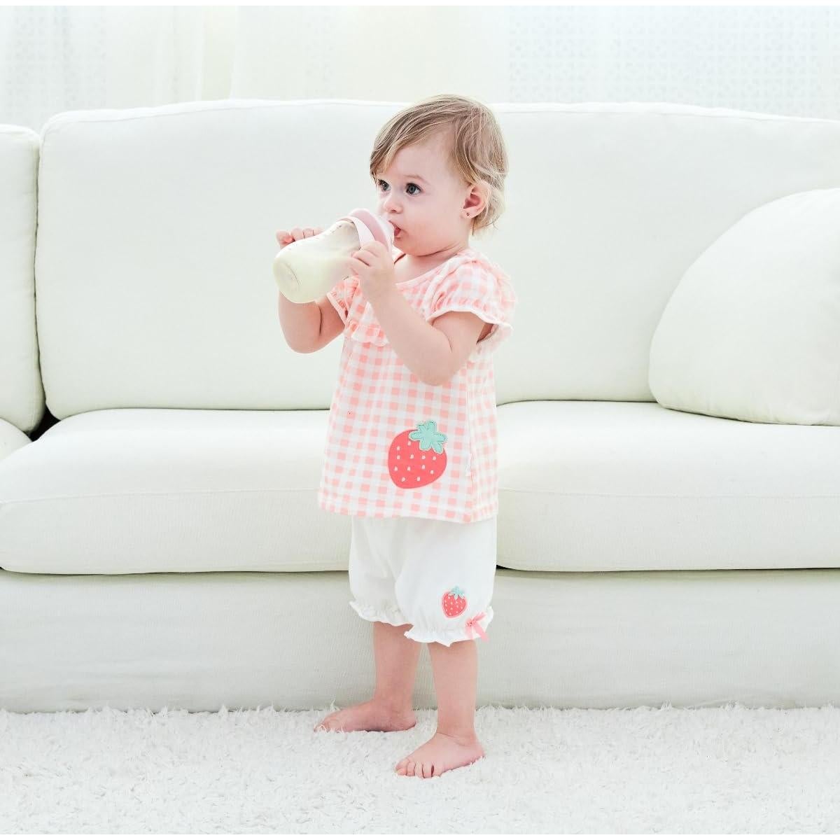 Botella Anticólicos Oberni 270ml Azul con Pajita Ponderada