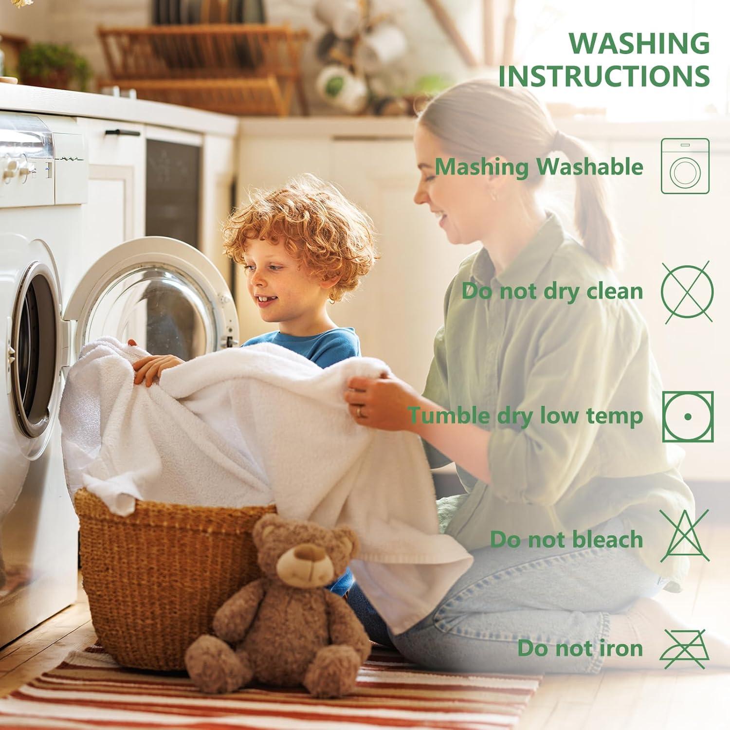 Funda de Colchón Completo CozyLux Algodón 450GSM Gris Oscuro