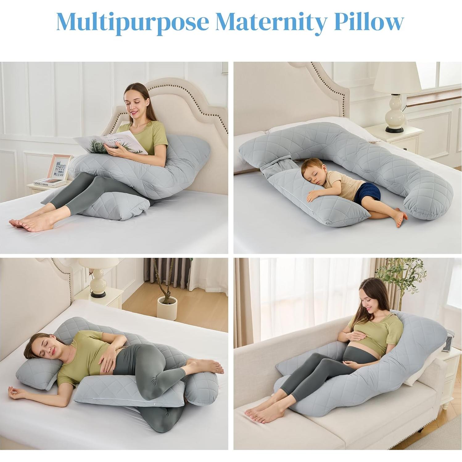 Almohada de Embarazo HOTHUGZ 129 cm Refrigerante Cuerpo Completo