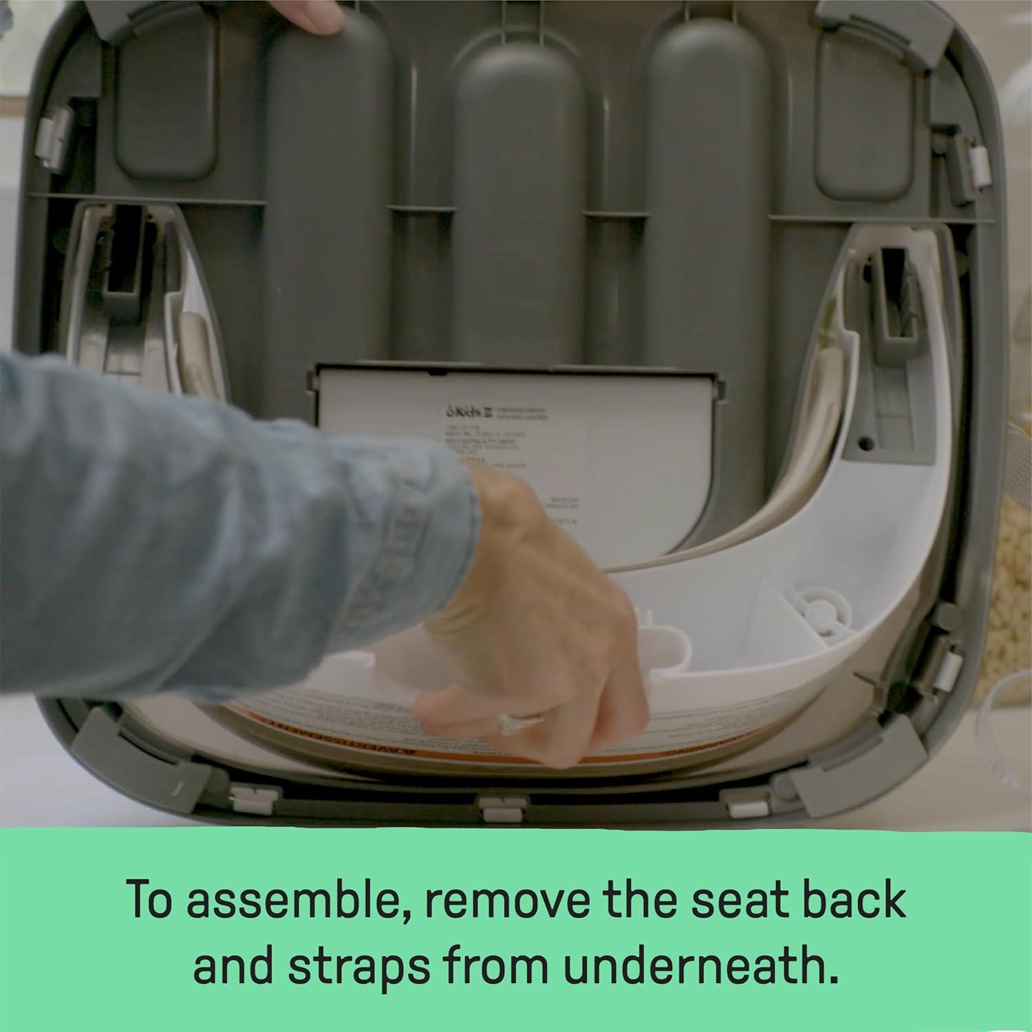 Asiento Elevador Ingenuity 2-en-1 Cashmere para Bebés