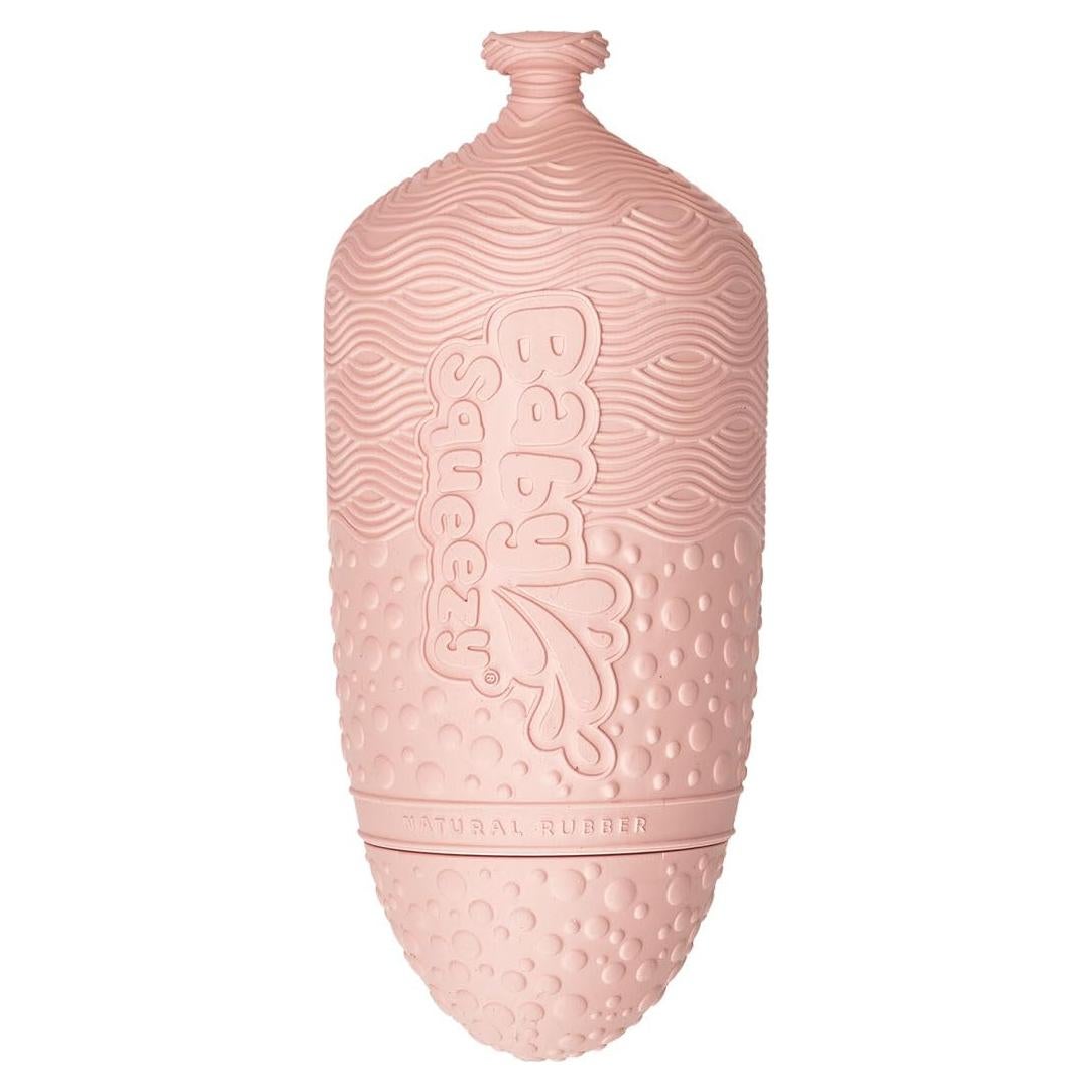 Juguete de Baño 3-en-1 BabySqueezy Flamingo - Goma Natural