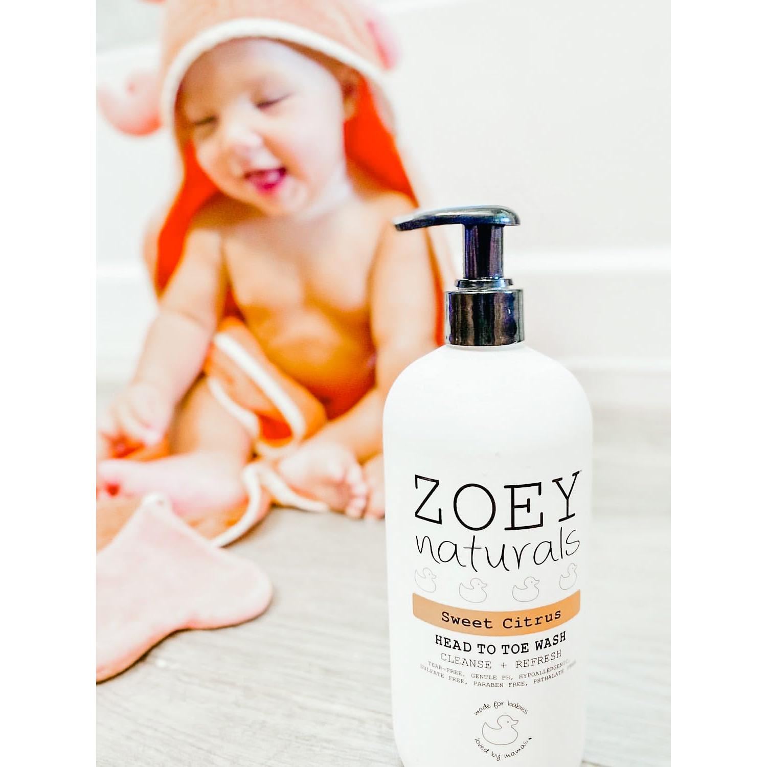 Jabón y Champú Natural Zoey Naturals Cítricos 0.53kg