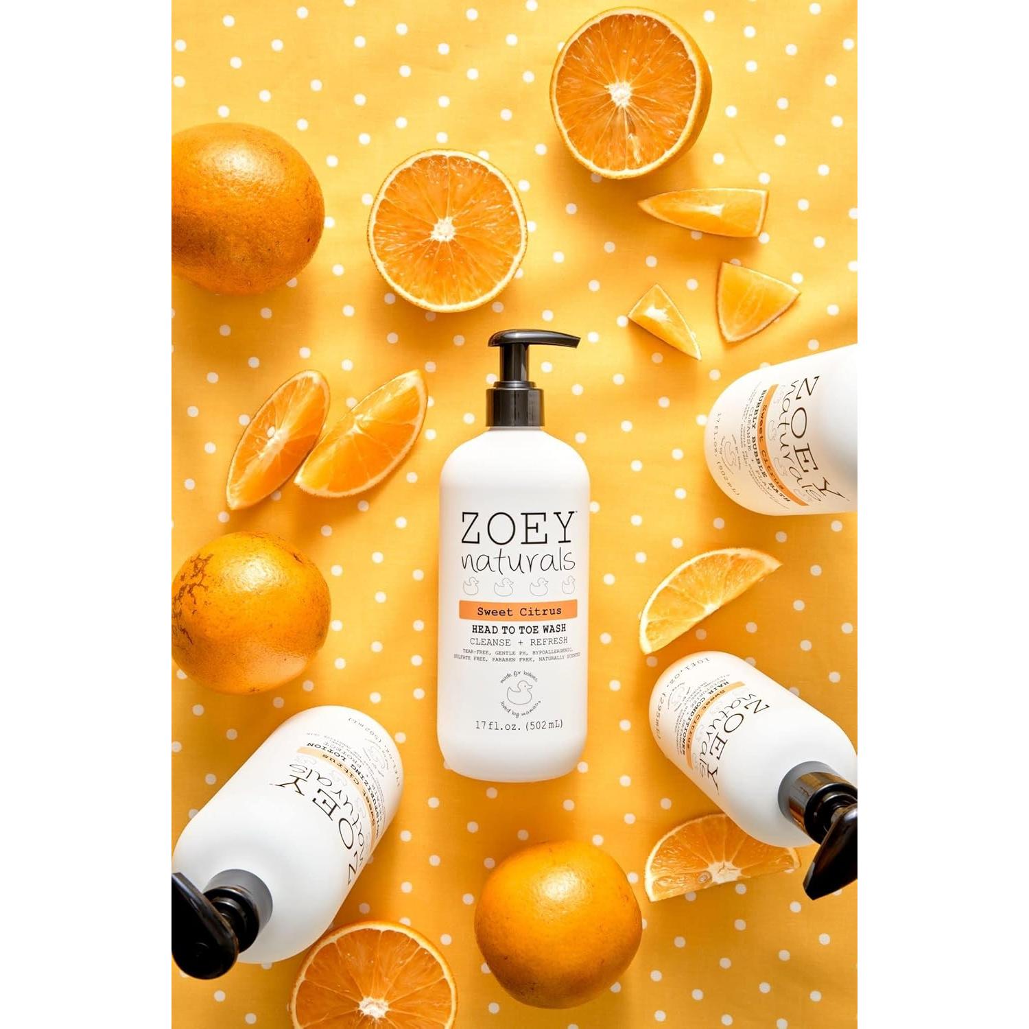 Jabón y Champú Natural Zoey Naturals Cítricos 0.53kg