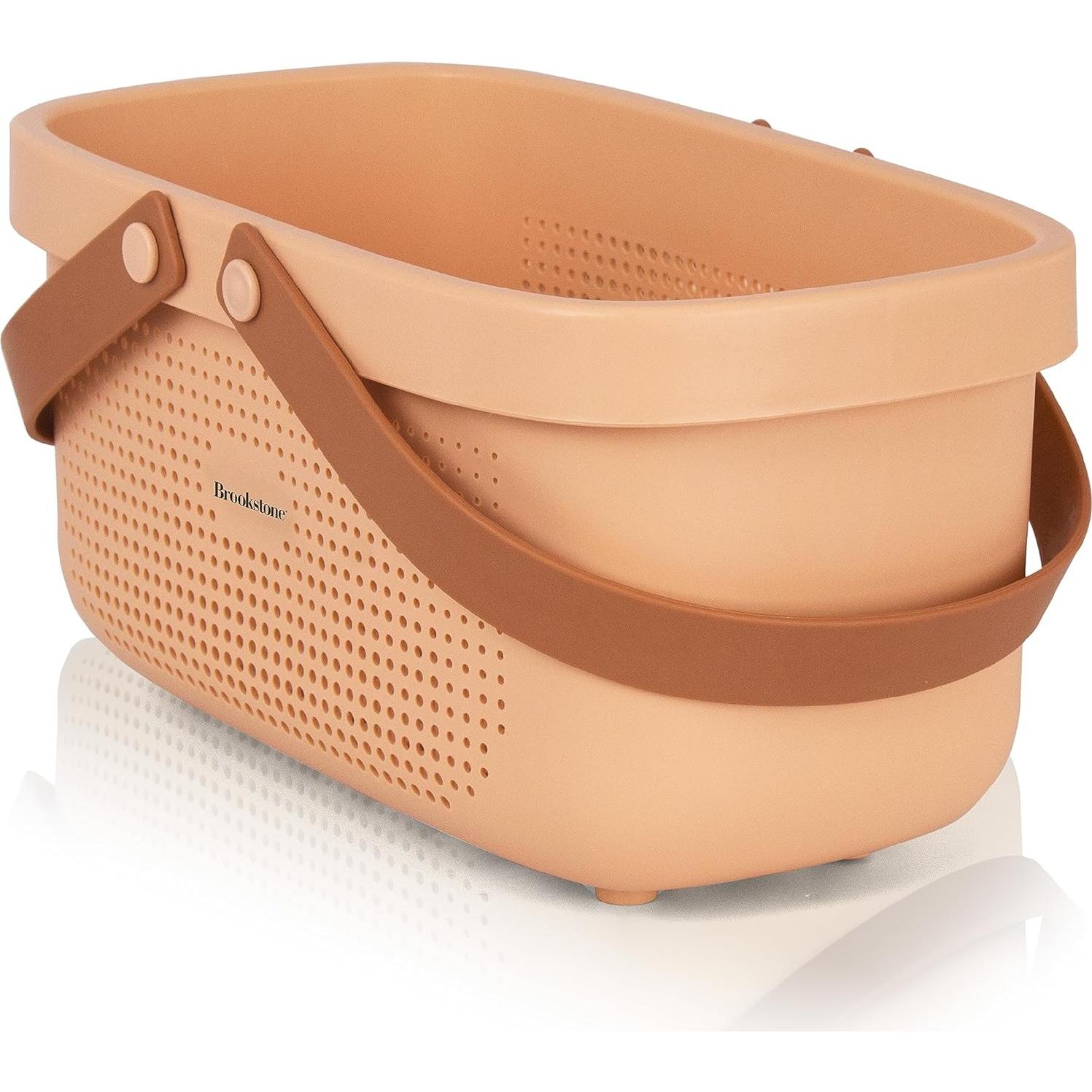 Caddy de Ducha Portátil Grande Brookstone con Mango de Silicona