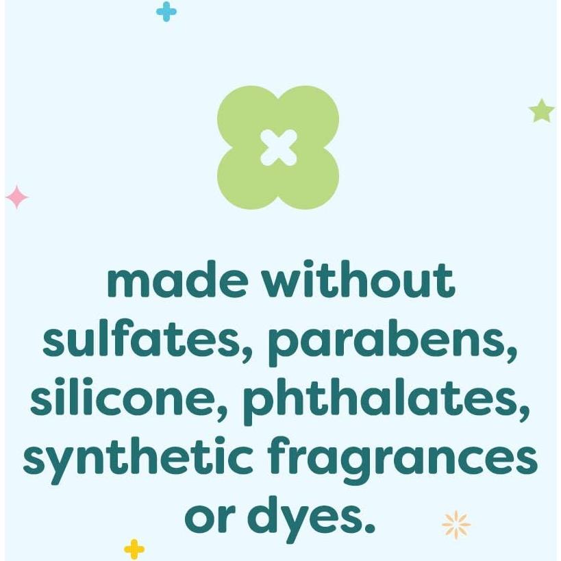 Baño de Burbujas Babyganics 591 ml No Alergénico Sin Fragancia