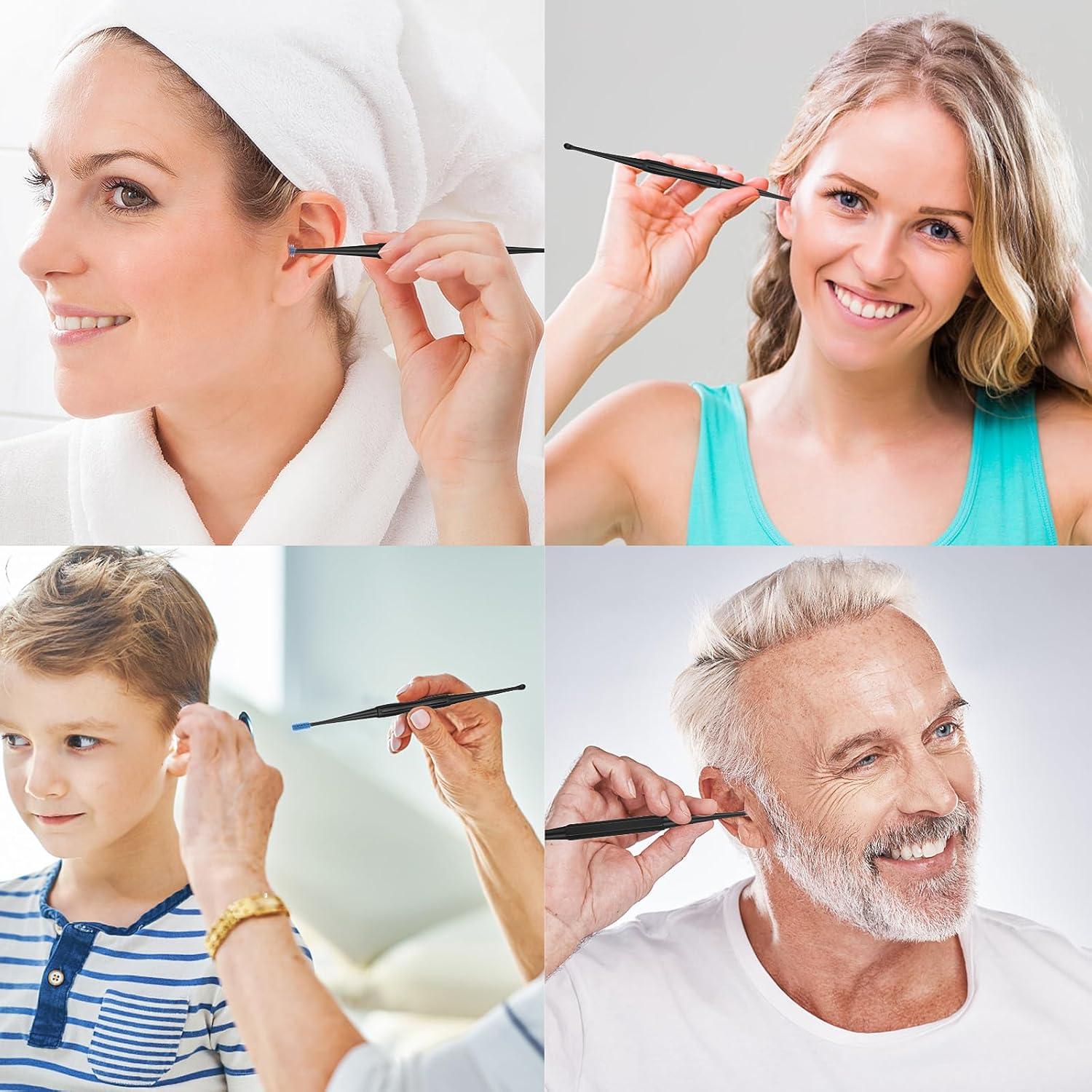 Kit de Limpieza de Oídos Gjinxi 12PCS Silicona Reutilizable