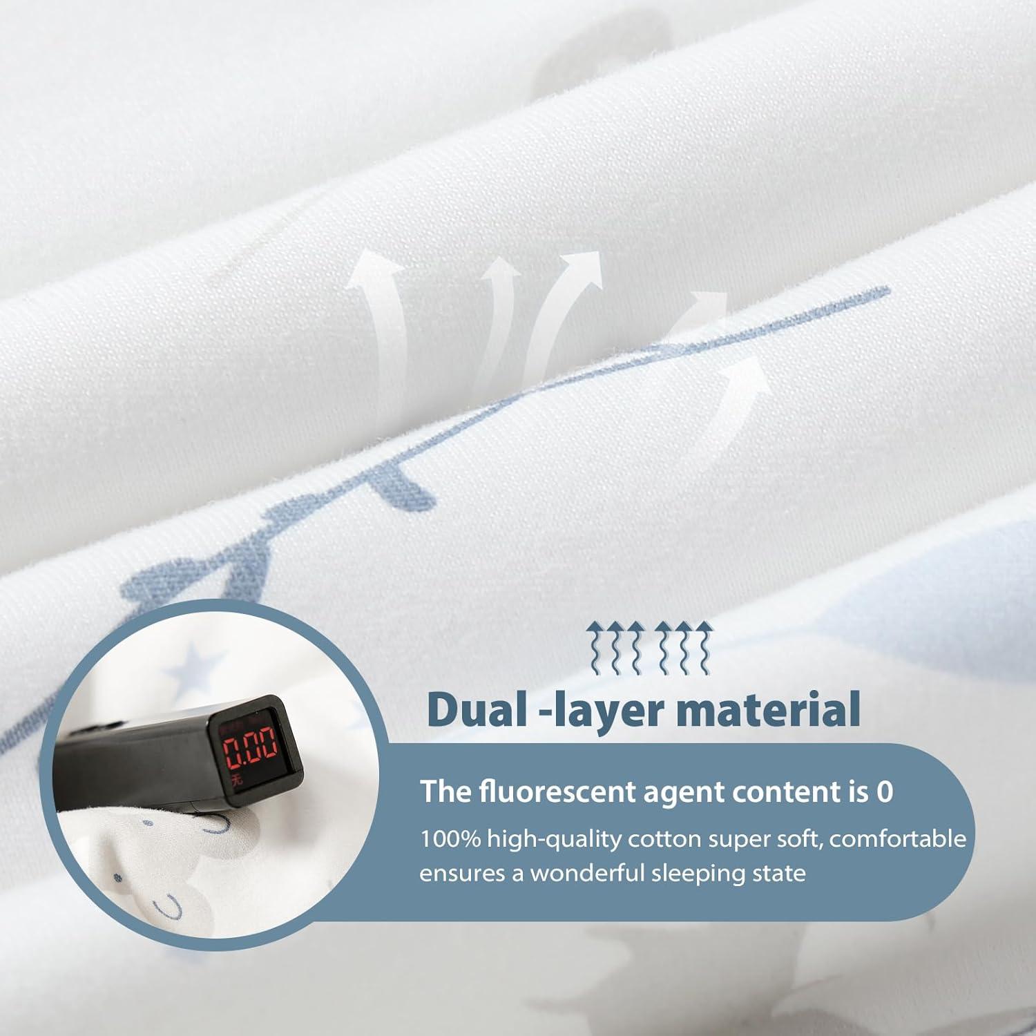 Saco de Sueño para Bebé Mosebears 0-6 Meses Algodón 2.5 TOG