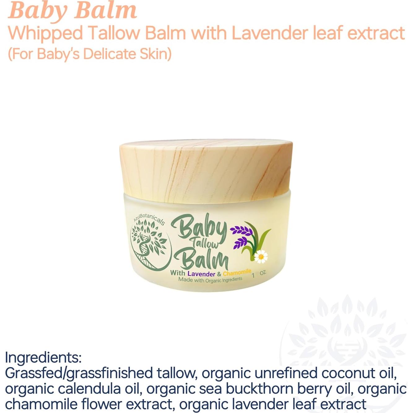 Bálsamo de Manteca de Res Azul de Metileno 1 oz x 4