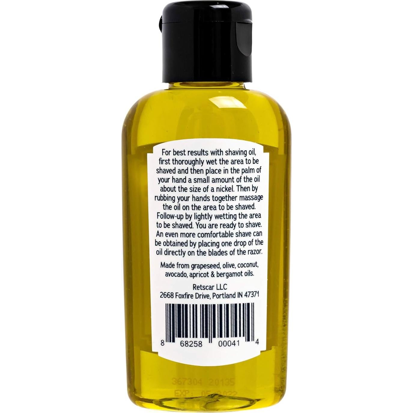 Aceite de Afeitar Natural Alonzo 59.15 ml - Hidrata y Calma