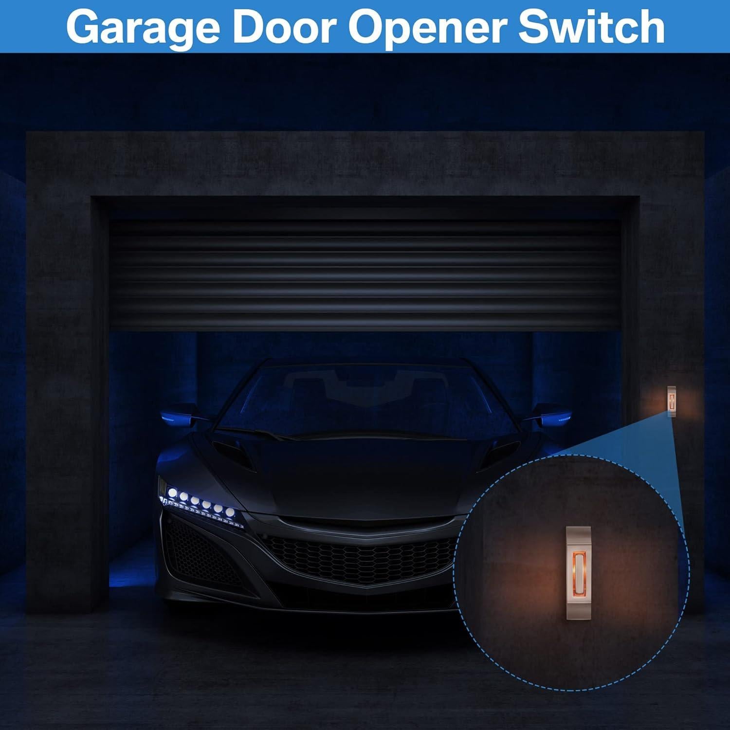 Botón de Timbre de Metal Enhon con Luz LED Cálida