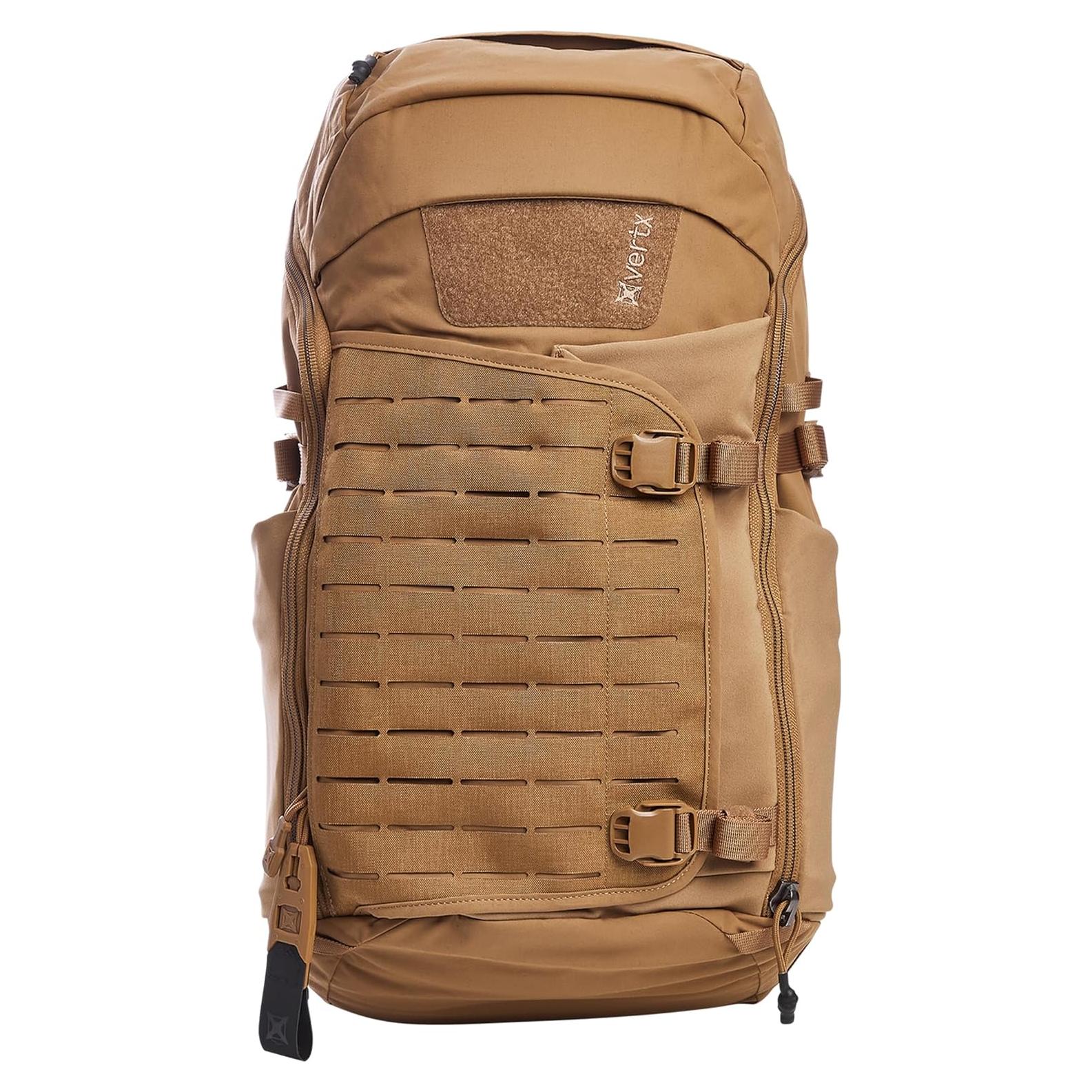 Mochila Táctica Vertx Siege 25L Nylon Coyote con MOLLE