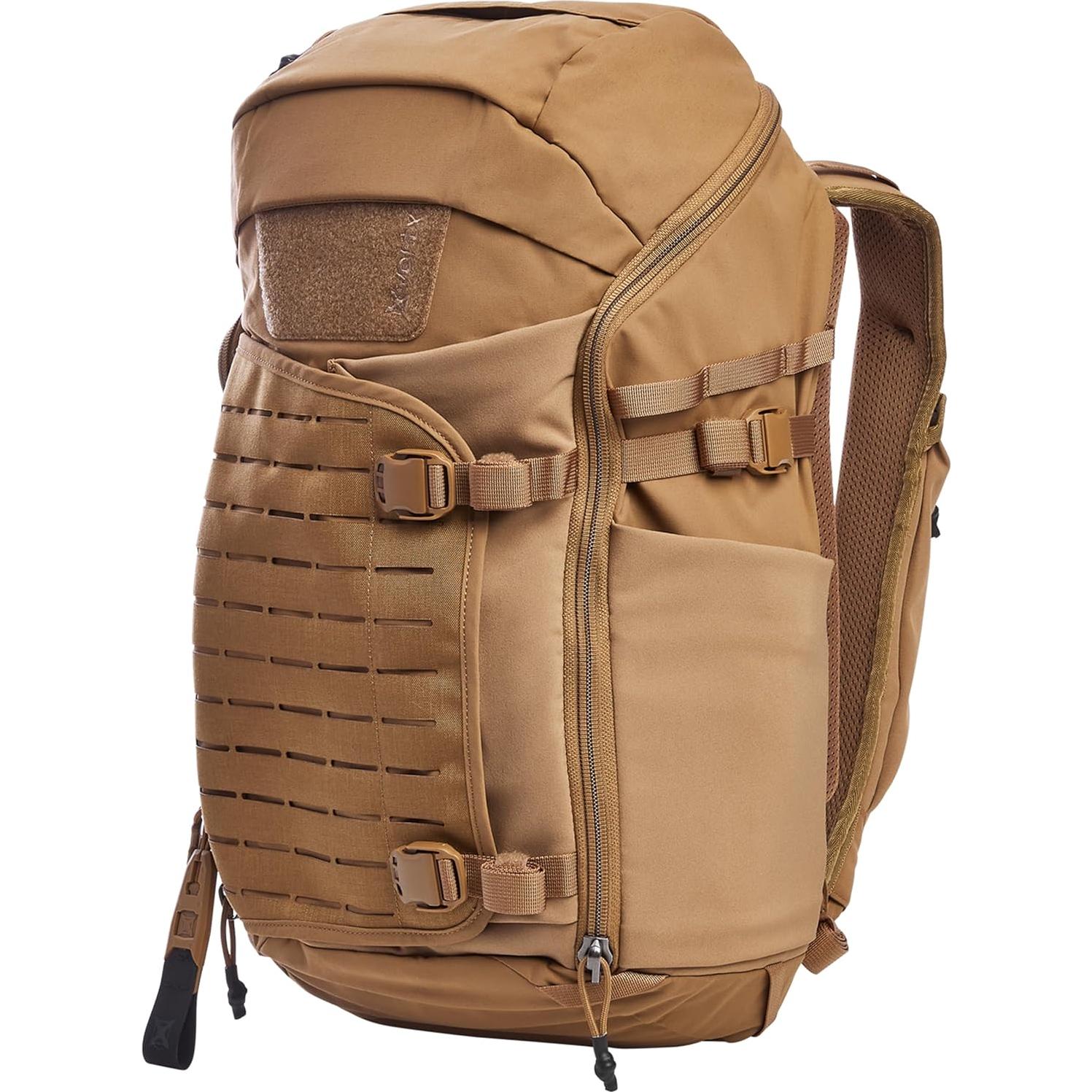 Mochila Táctica Vertx Siege 25L Nylon Coyote con MOLLE