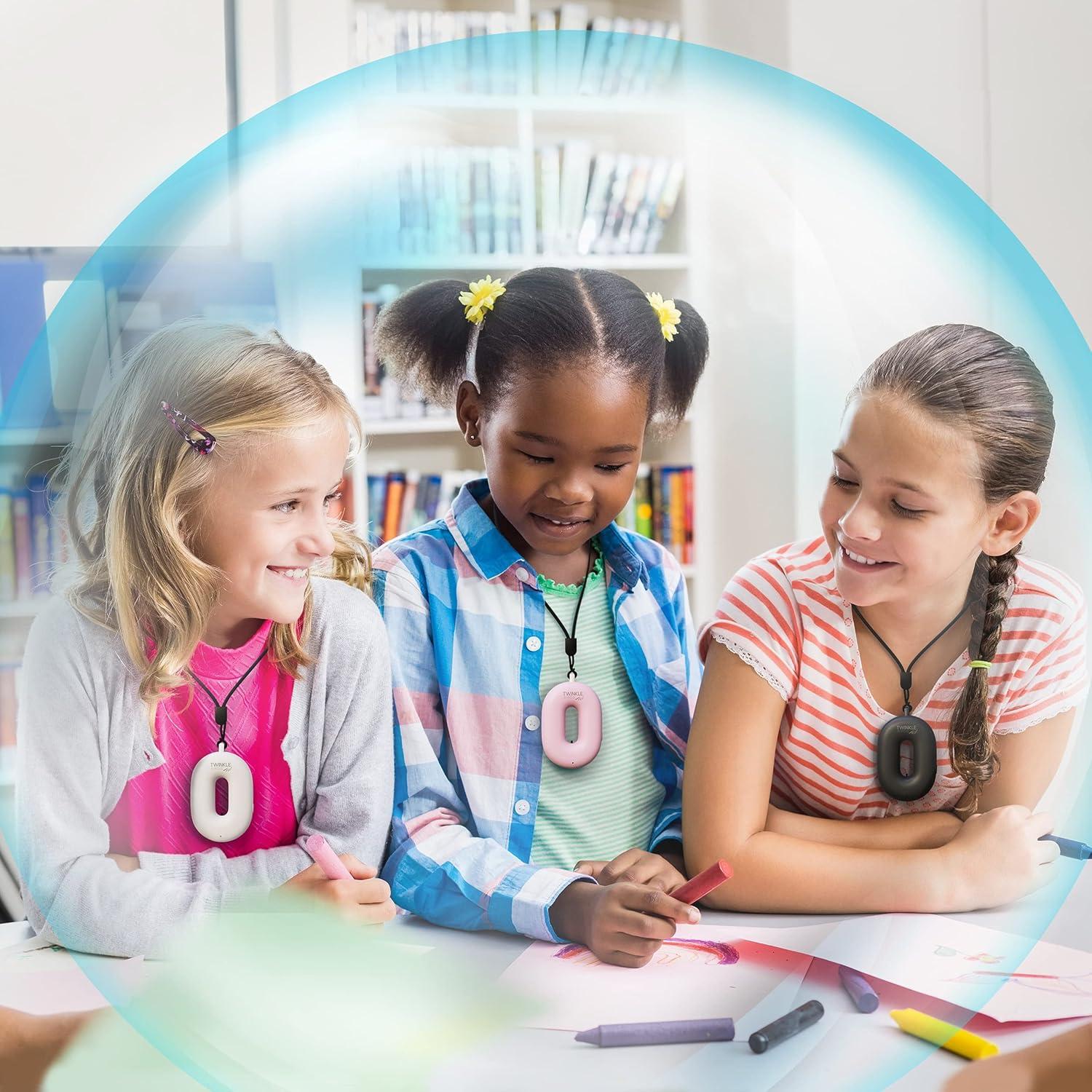 Collar Purificador de Aire Portátil Twinkle Birds JO-2001 - Ionizador Recargable