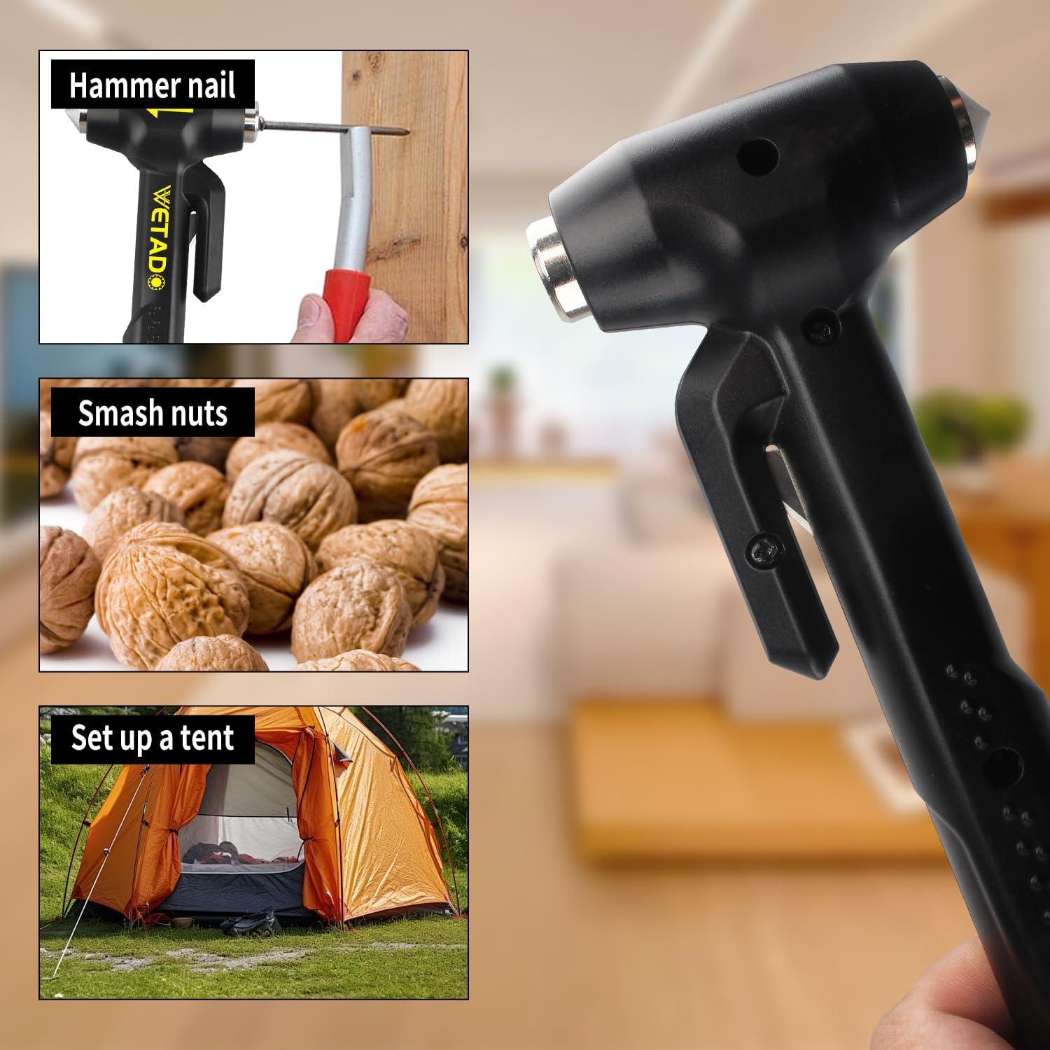 Juego de Martillo de Seguridad Wetado 2-en-1 para Automóvil