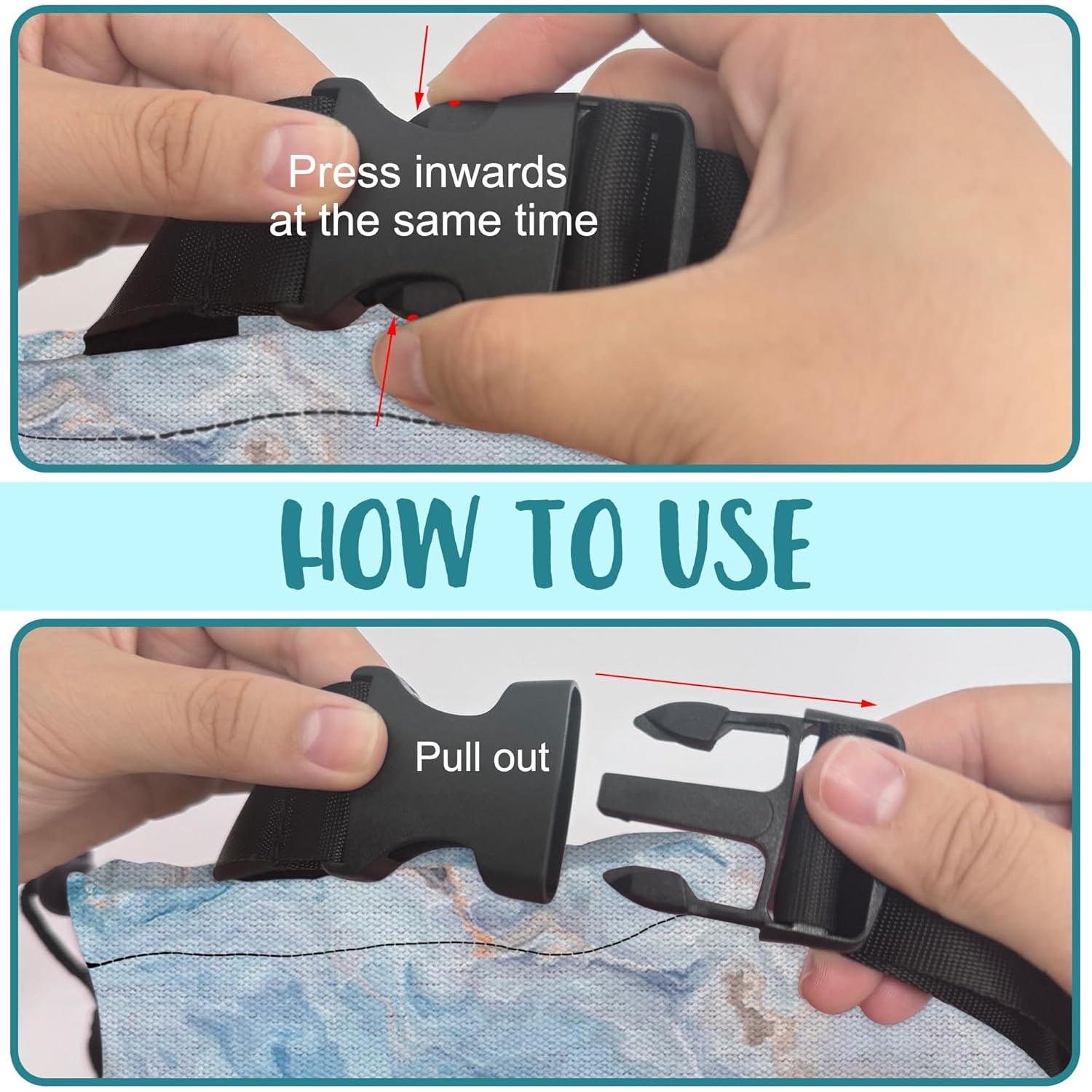 Bolsa de Basura para Auto KXWQTRDD Mármol Abstracto Azul y Dorado