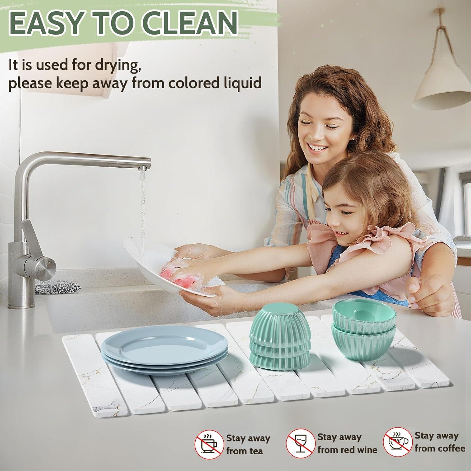 Alfombrilla de Secado de Piedra Diatomita 60x39 cm Ecológica