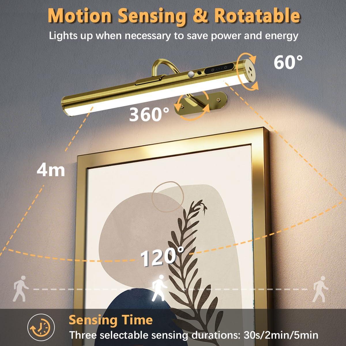 Luz de Imagen Inalámbrica Recargable Foshan 4000mAh Sensor Movimiento