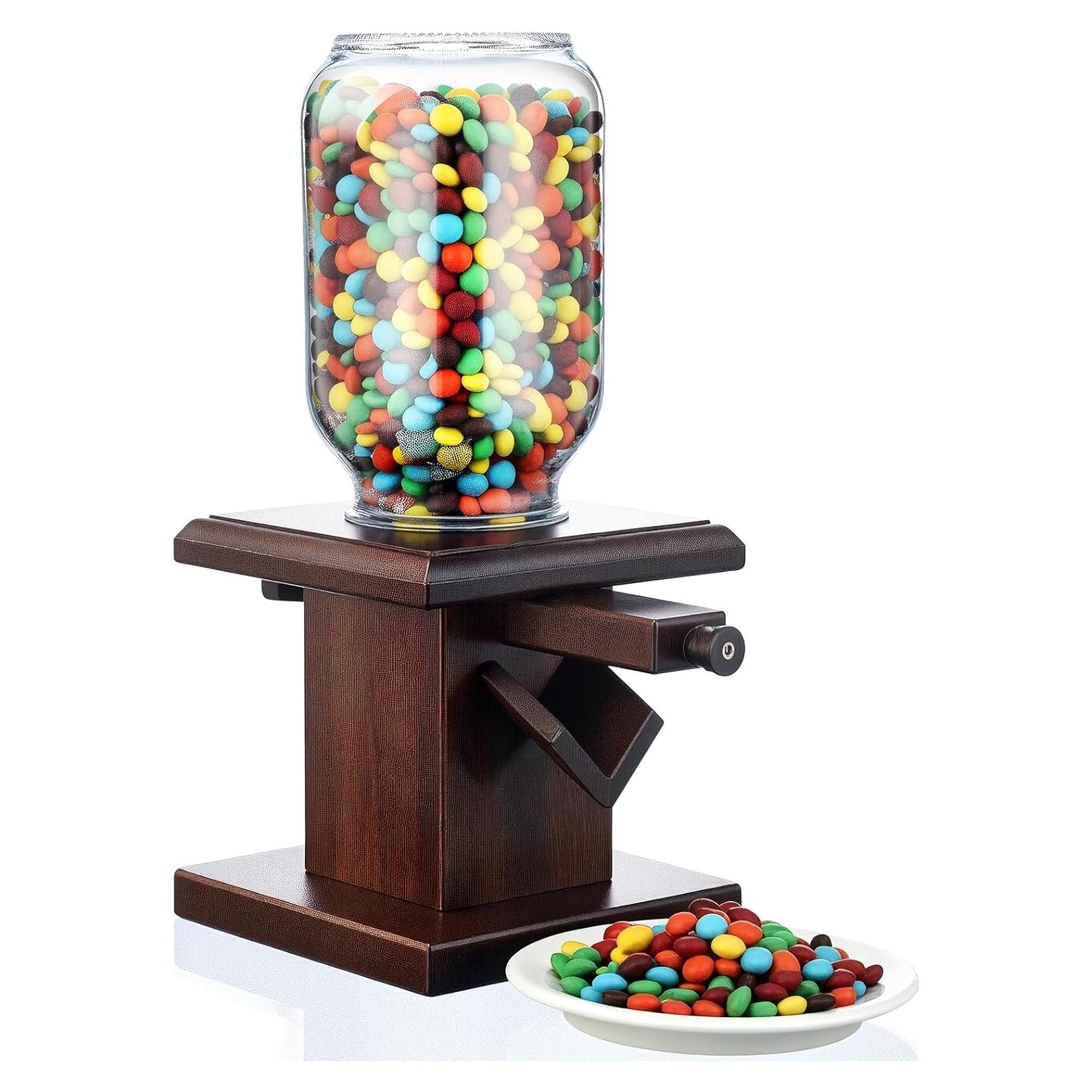 Dispensador de Dulces de Madera Maxdot 13x13x28 cm Vintage