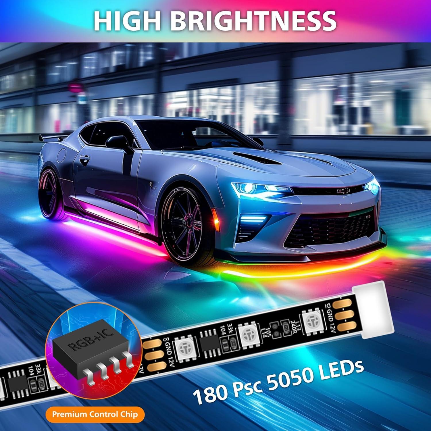 Luces LED Underglow EK ENNOKING WG-D 180 LEDs RGB 12V