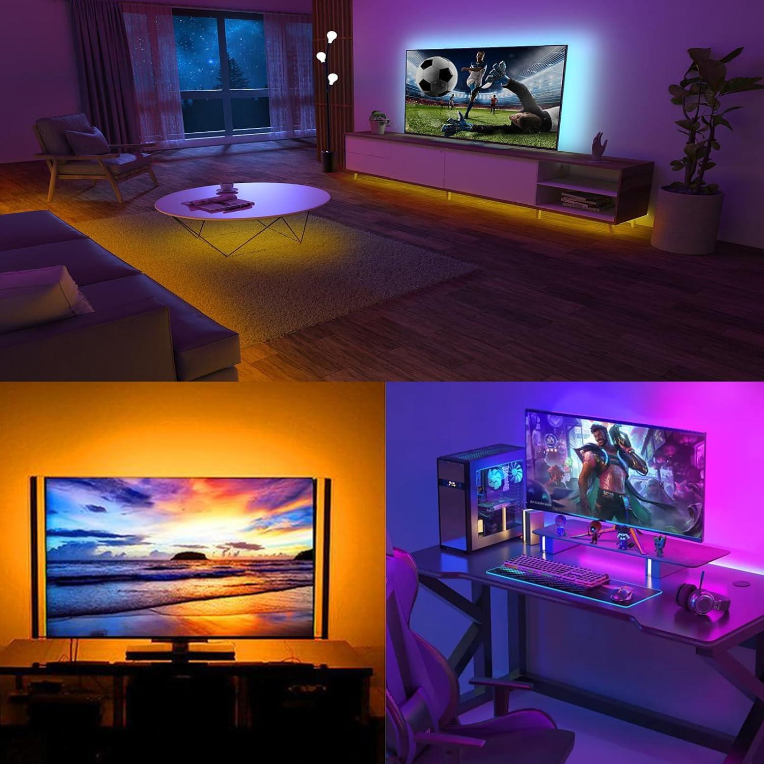 Tira LED Neón RGB 12V 2m IP67 Flexible 192 LEDs Tesfish