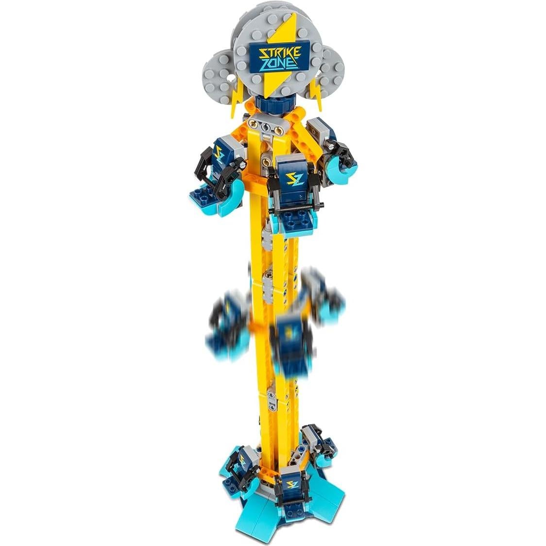 Conjunto de Bloques Brick Loot Strike Zone Drop Tower 198 Piezas