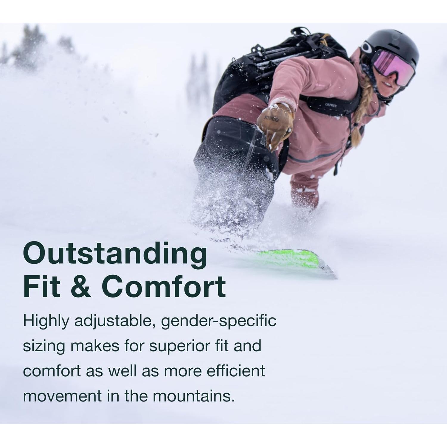 Mochila de Esquí Osprey Sopris 20L para Mujeres - Negra