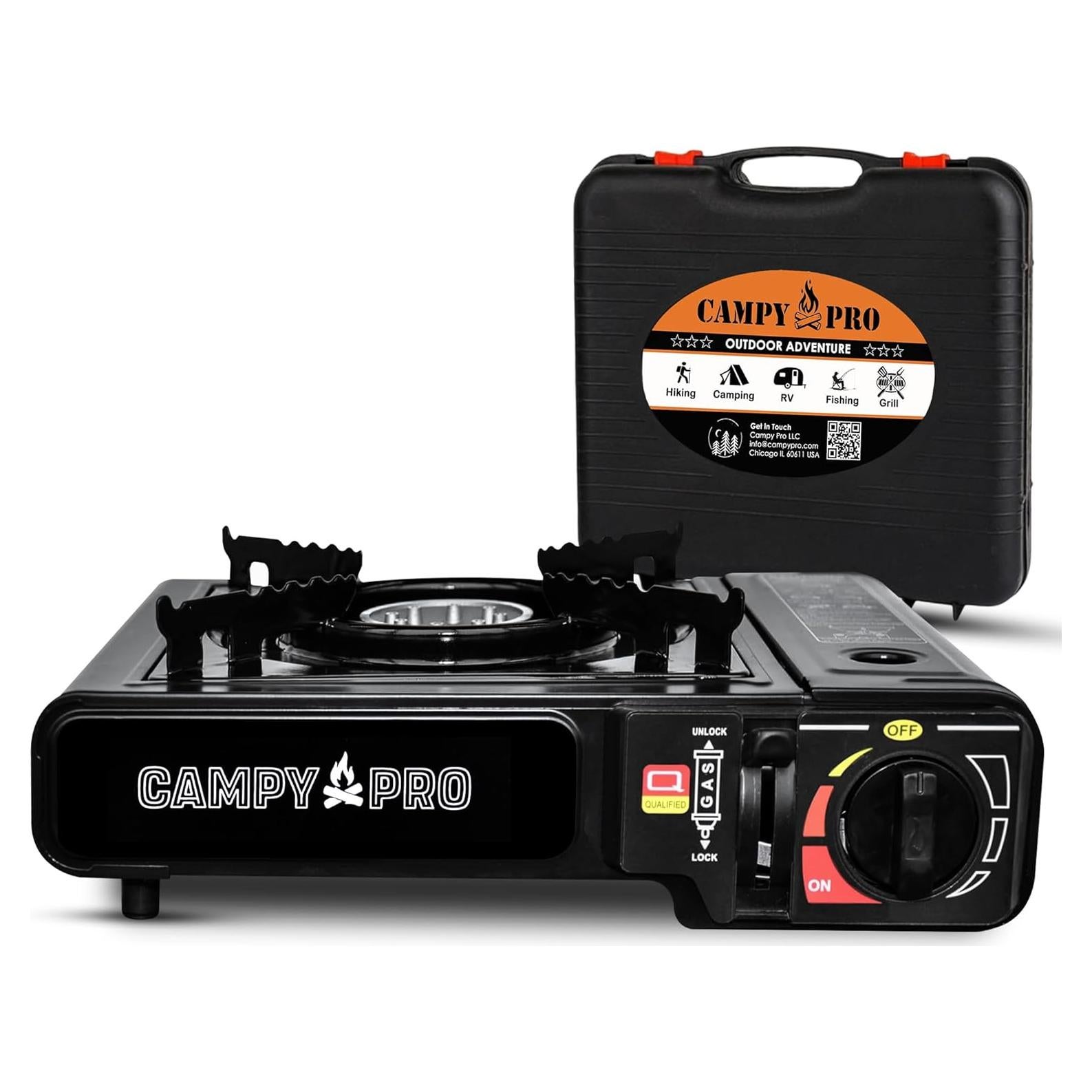 Estufa de Gas Butano Portátil Campy Pro AR1 - 1.02 kg