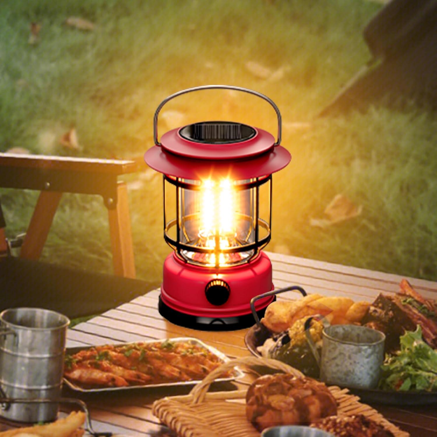 Linterna Solar LED KUNDGLA 1500LM 2600mAh 3Pack Rosa