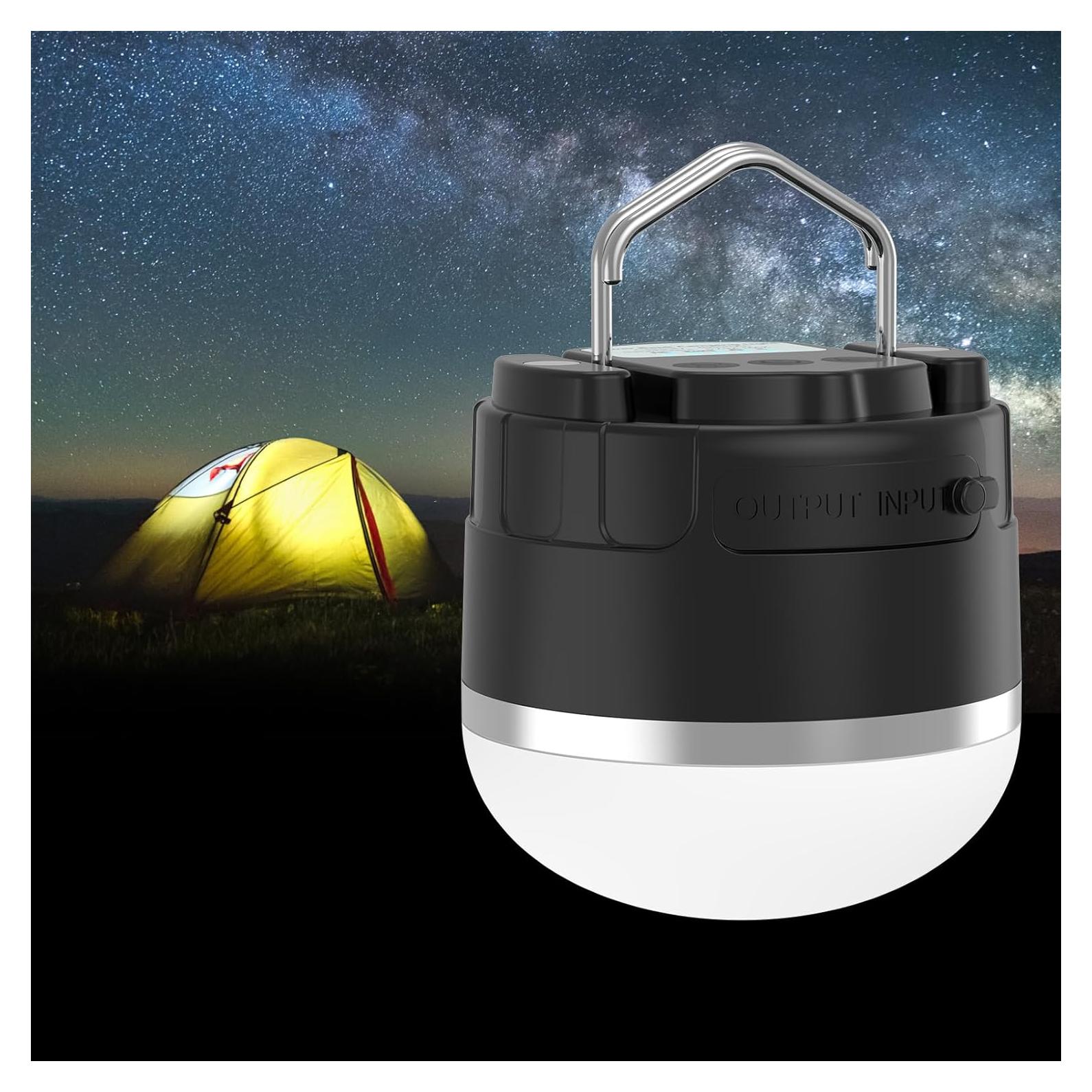 Linterna de Camping LED Recargable 1000LM 3 Modos 4000mAh