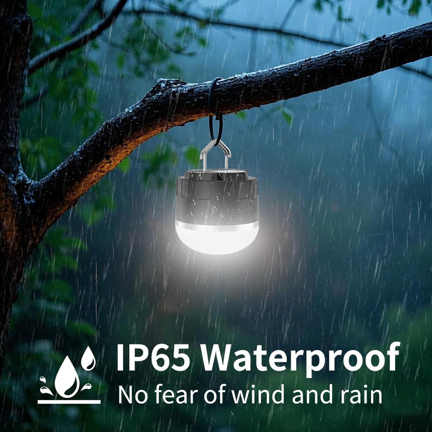 Linterna de Camping LED Recargable 1000LM 3 Modos 4000mAh