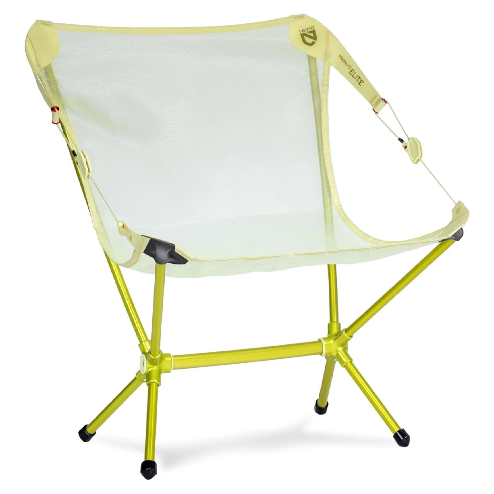 Silla de senderismo reclinable NEMO Moonlite Elite - Citron