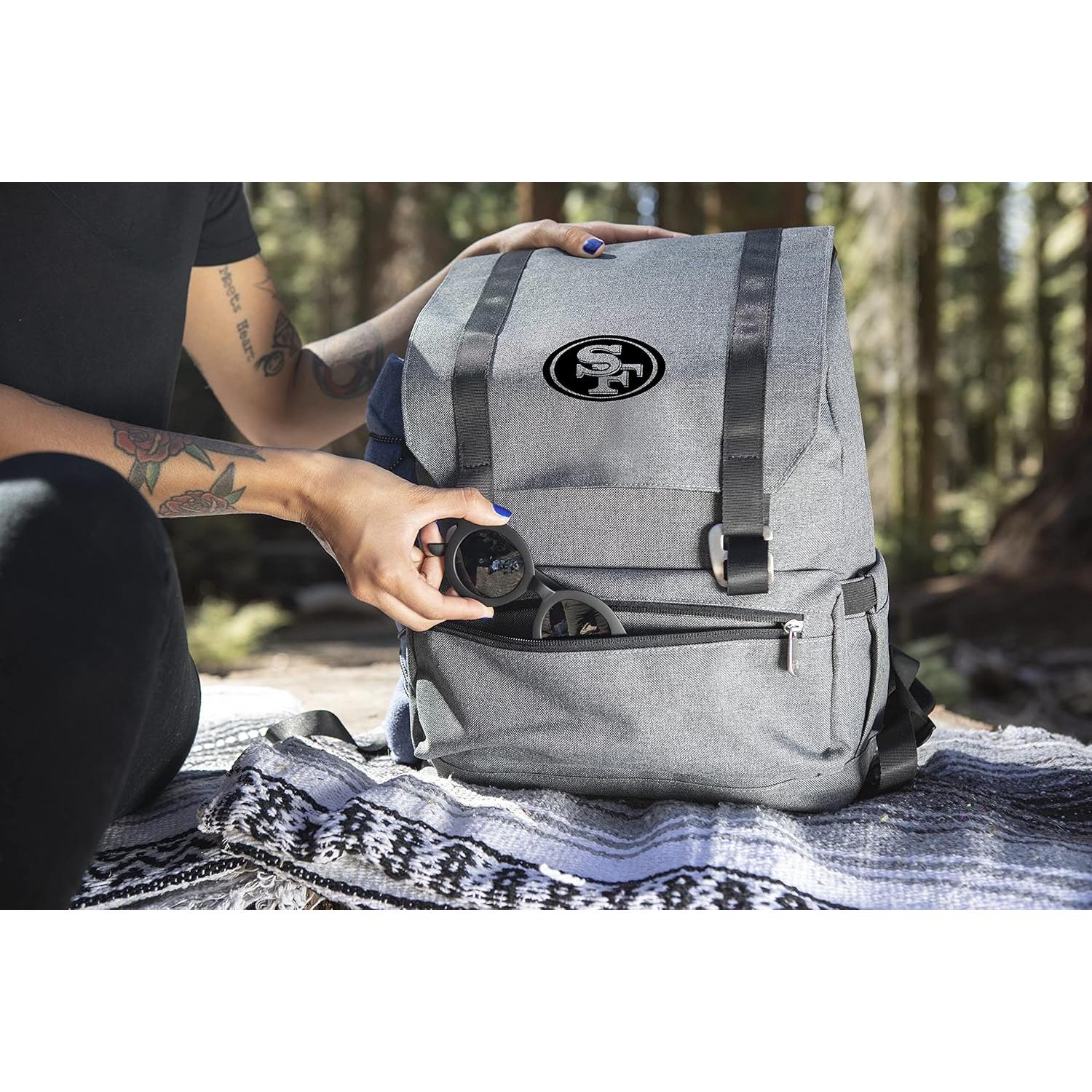 Mochila Cooler Suave Picnic Time San Francisco 49ers 28 Latas