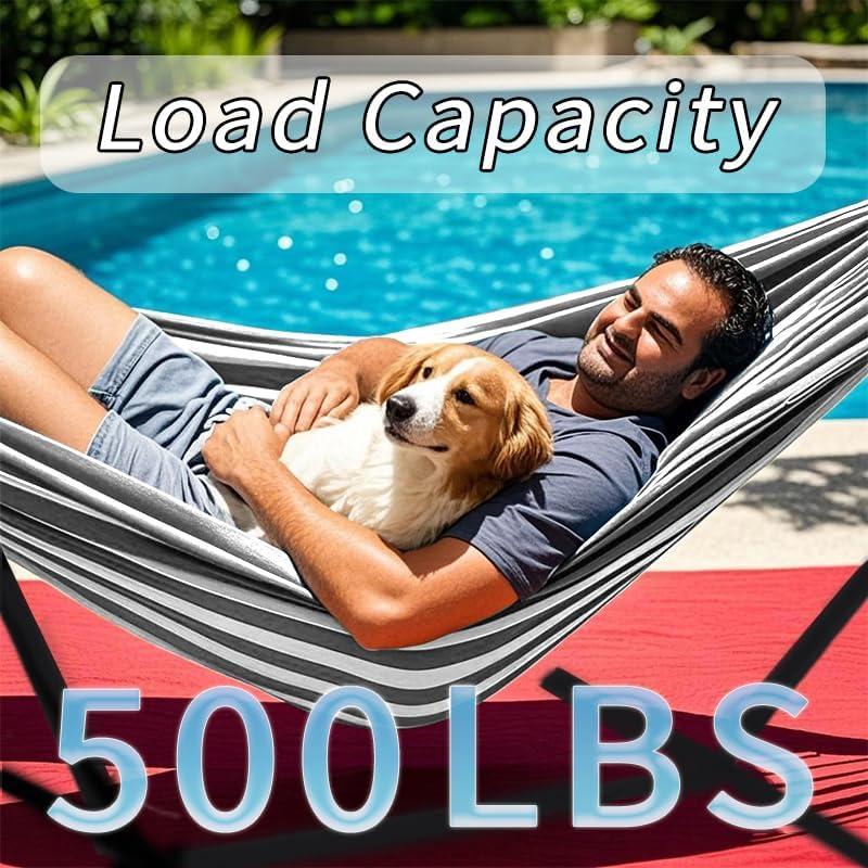 Hamaca Doble ANAGOO Portátil 227 kg para Interiores y Exteriores