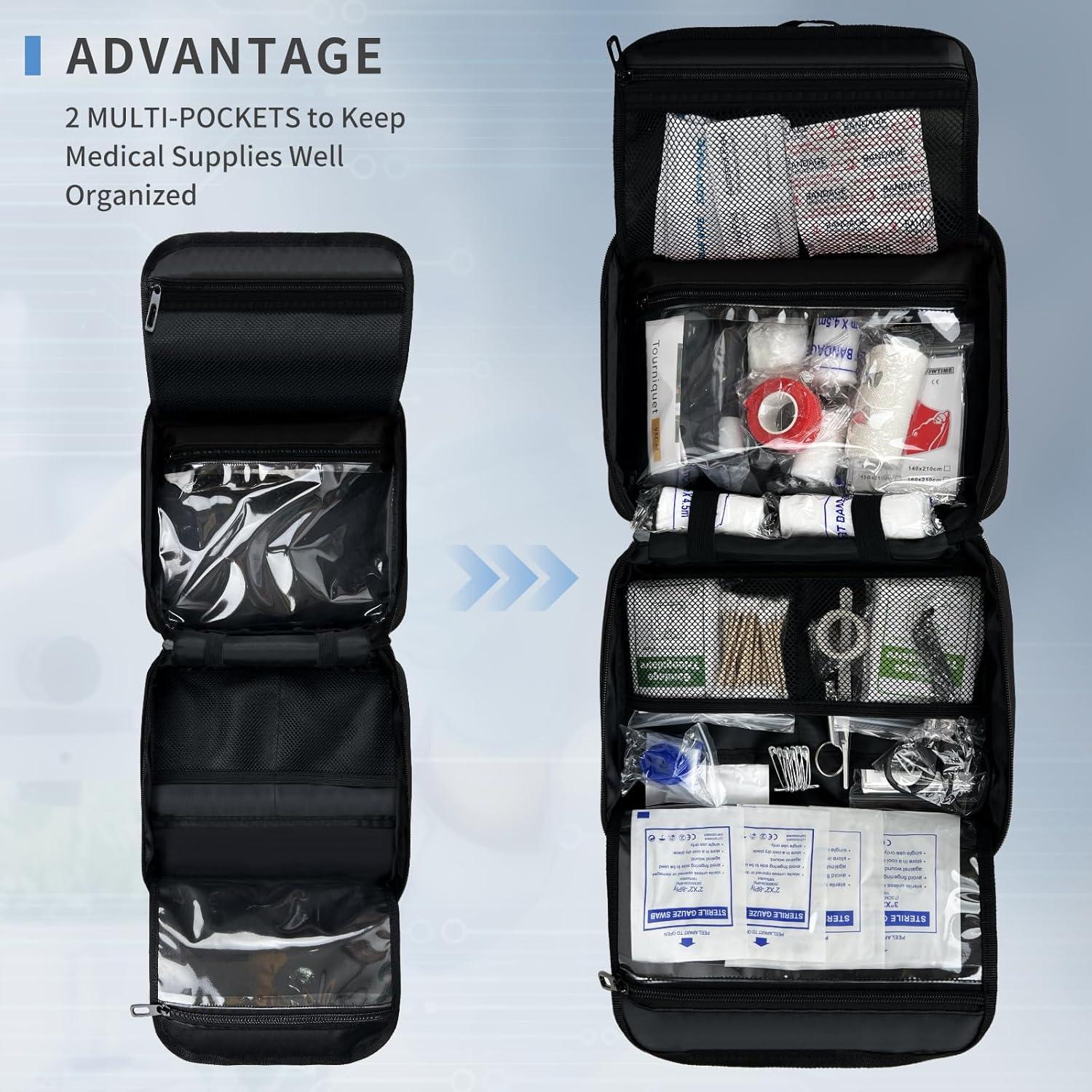 Bolsa de Primeros Auxilios Vacía NYX Compacta 29x10.4x20.1cm