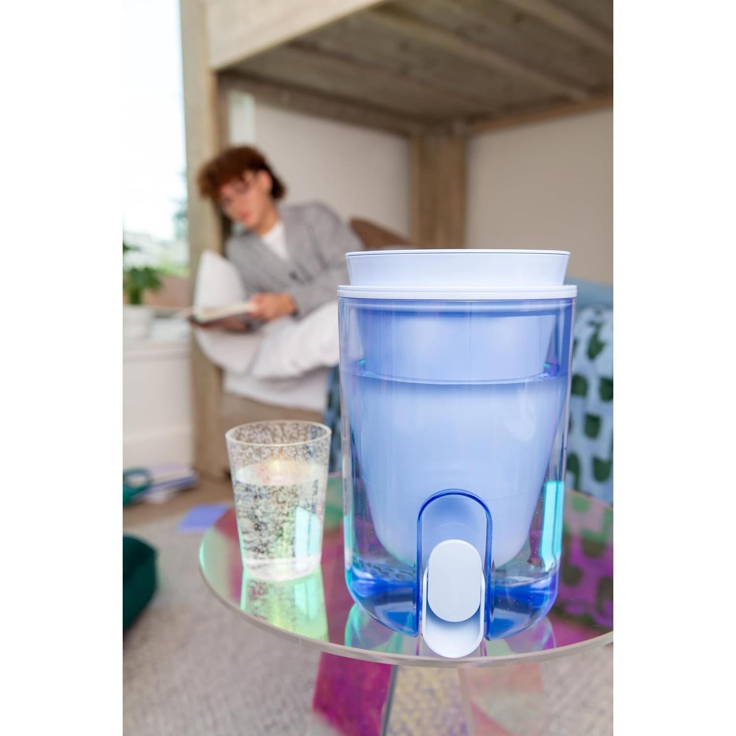 Dispensador de Filtro de Agua LifeStraw Home 10 Tazas Azul