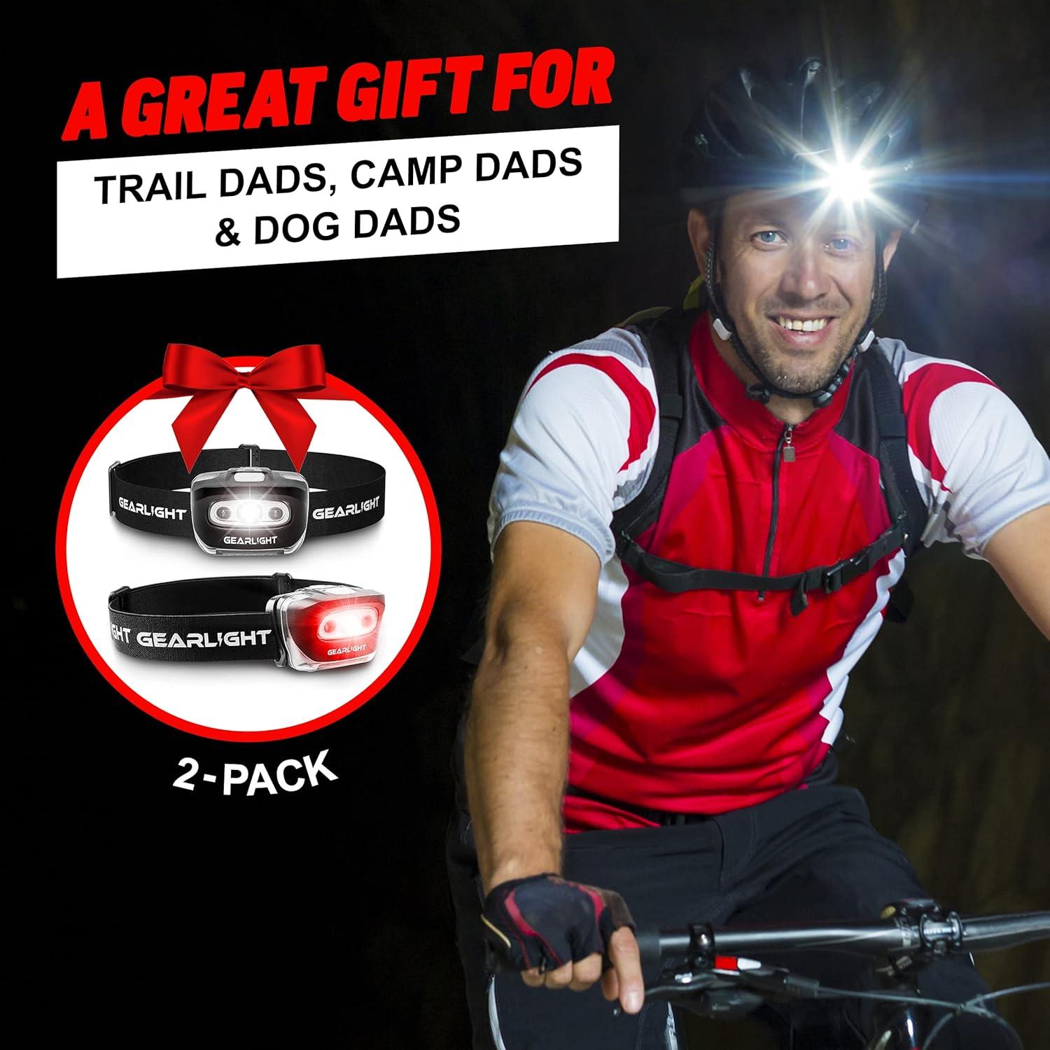 Linterna Frontal GearLight S500 LED 2 Pack 7 Modos