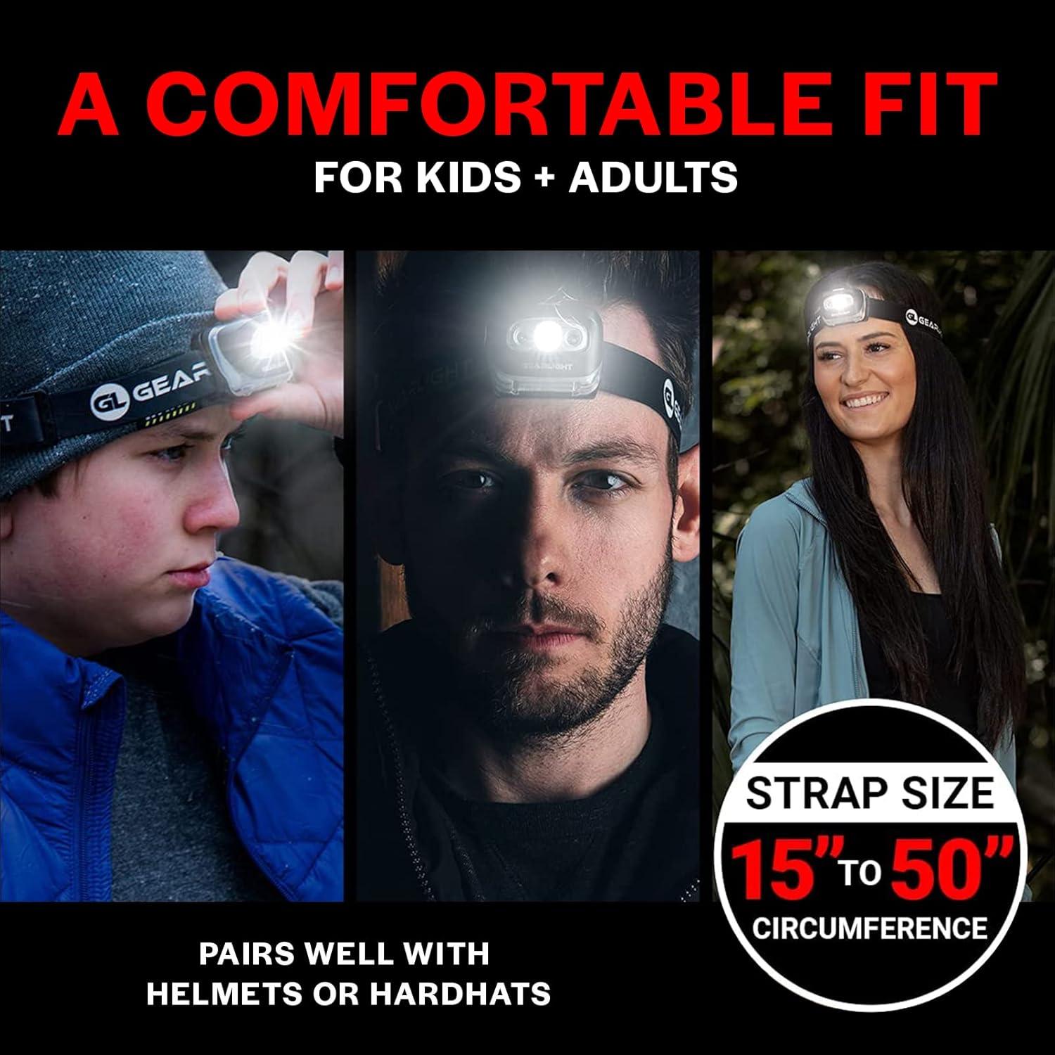 Linterna Frontal GearLight S500 LED 2 Pack 7 Modos